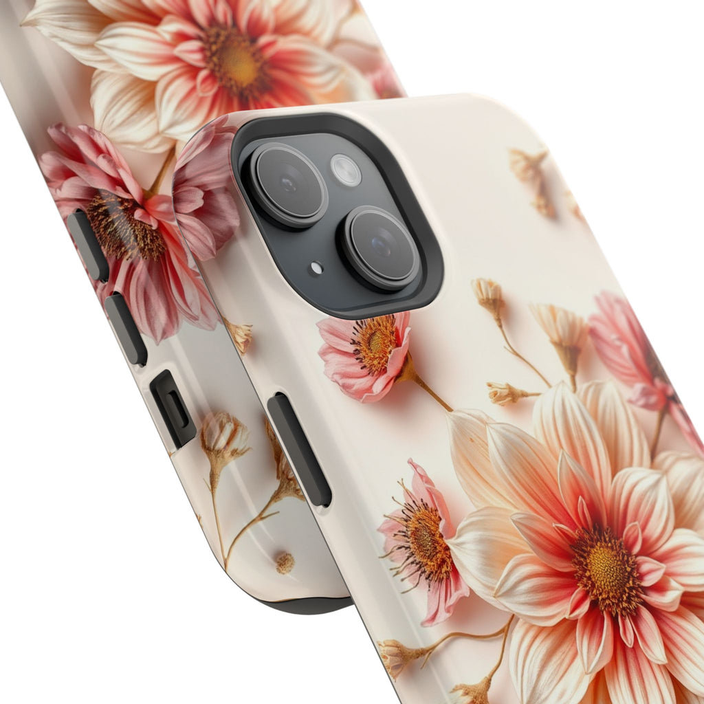 iPhone Dried Flower Flat Lay Enchanted Art Slim iPhone Everyday · iPhone Case