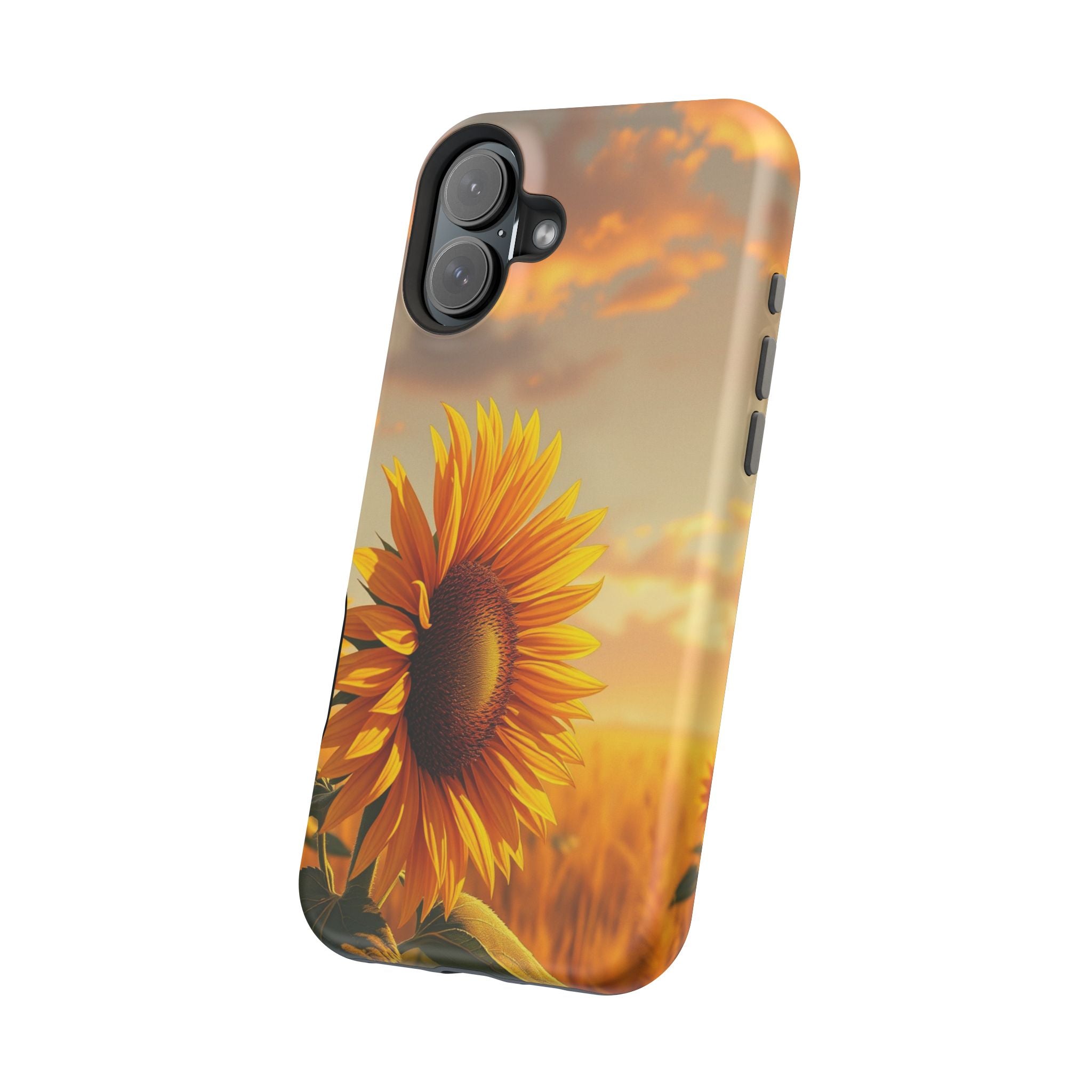 iPhone Sunflower Prairie Electric Art Slim Everyday Designer Case · iPhone Case