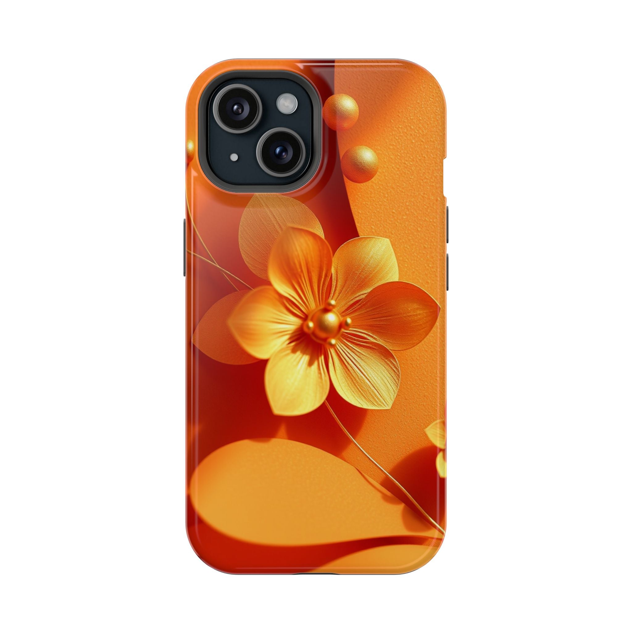 iPhone Floral Geometric Gold Foil Luxury Slim Everyday iPhone Designer · iPhone