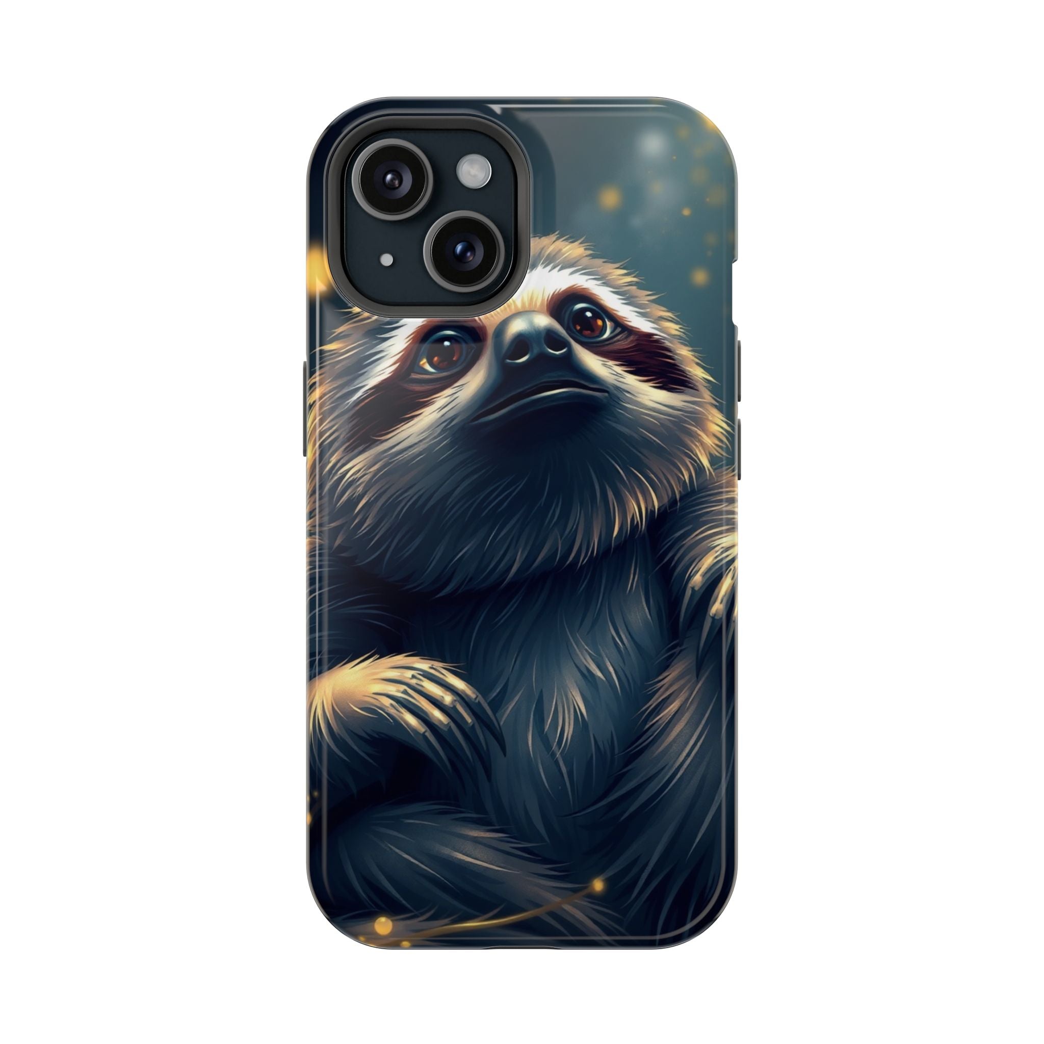 iPhone Vibrant Cozy Sloth Mode Design Slim Everyday Designer Case · iPhone Case