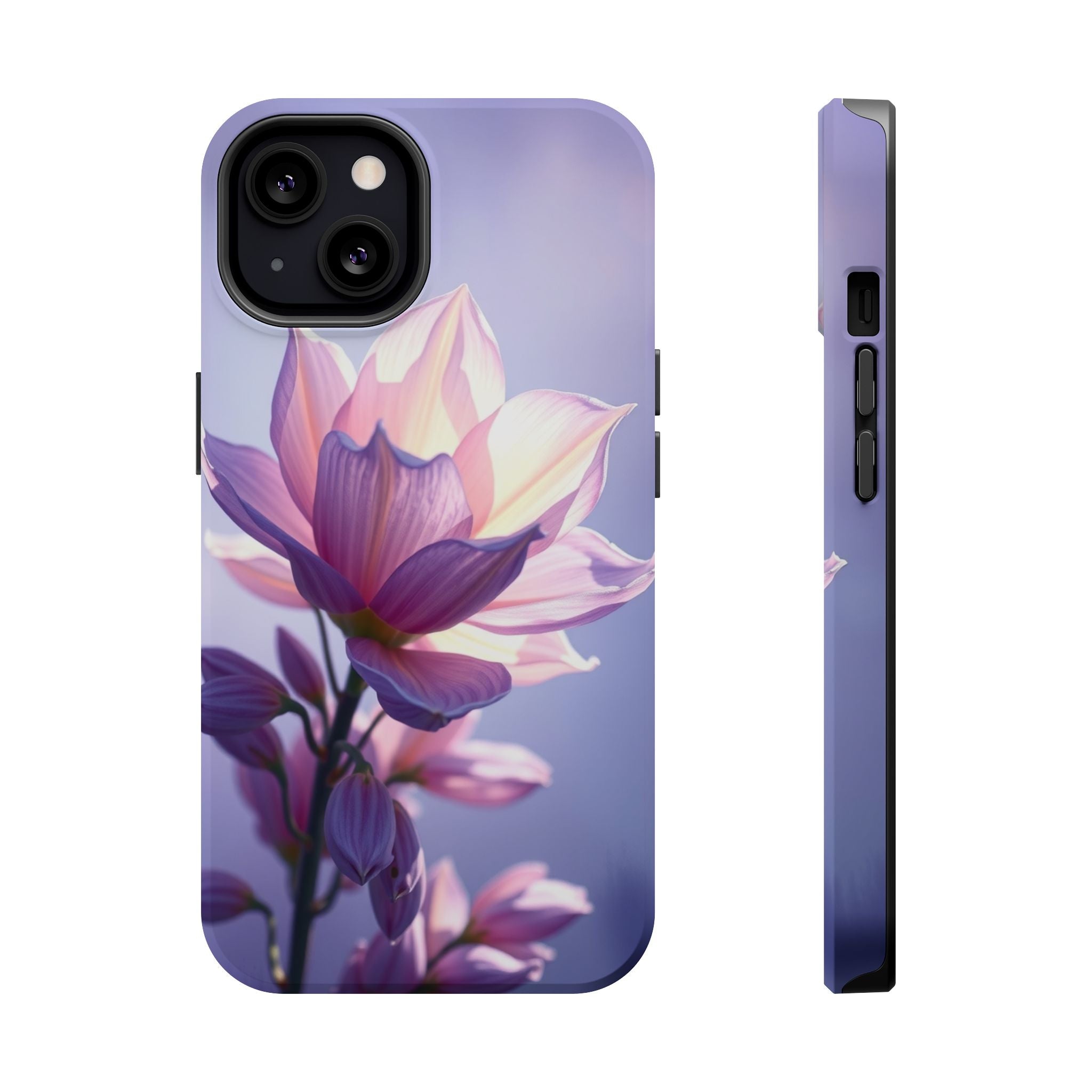 iPhone Floral Ombre Electric Art Bold Modern Everyday Snap Case · iPhone Case