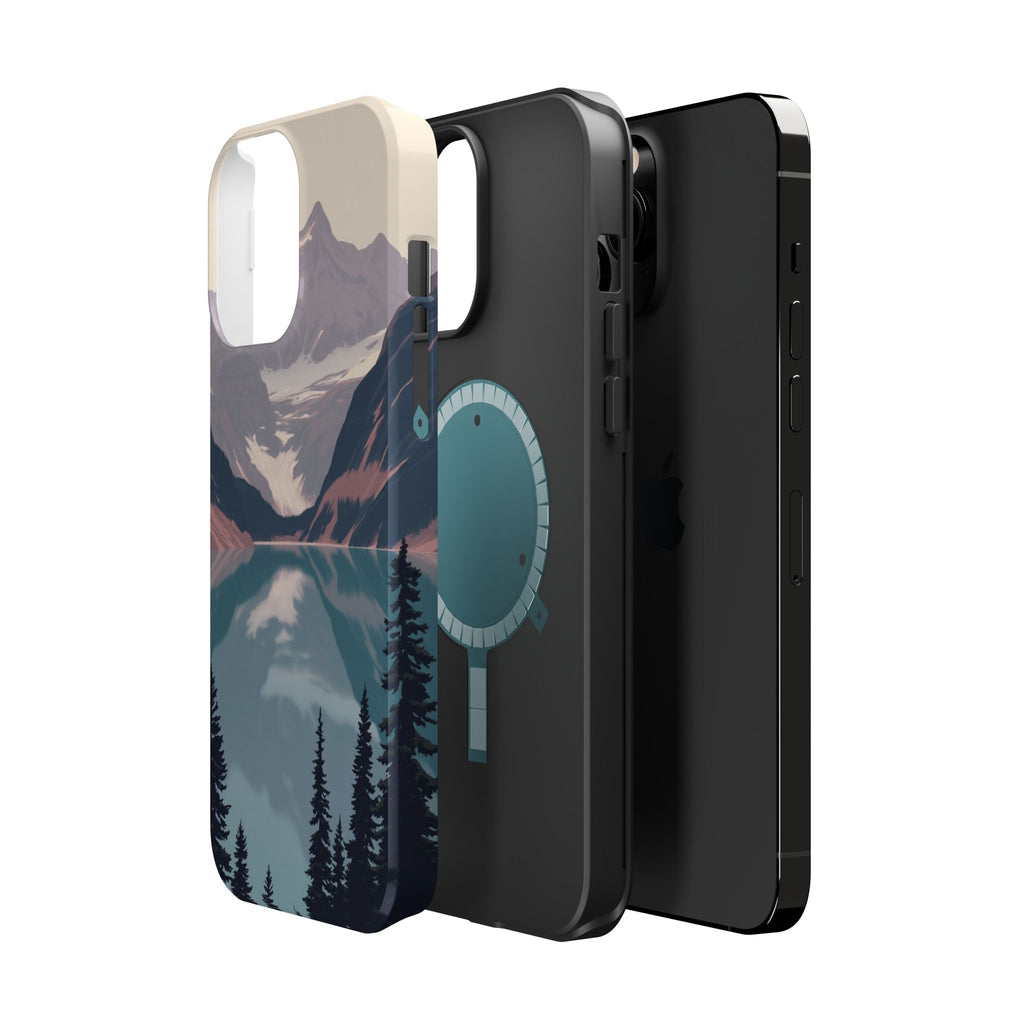 iPhone Rose Pink And Cream Glacier Lake Slim Everyday iPhone 18 · iPhone Case