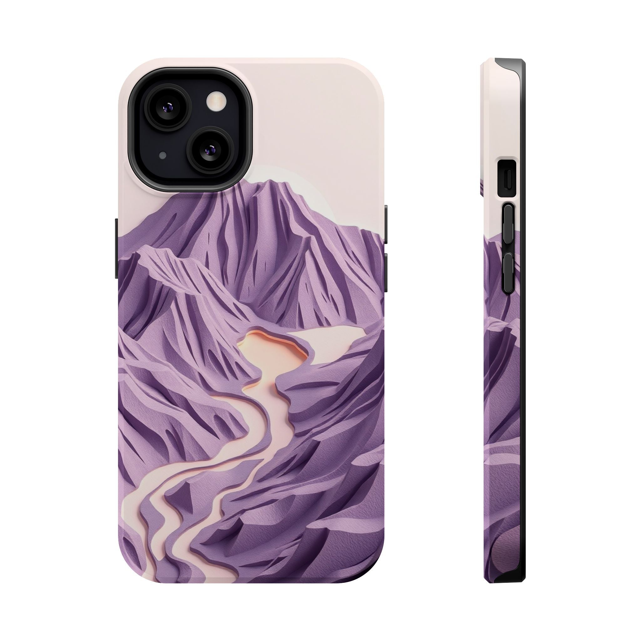iPhone Vibrant Lava Field Design Bold Modern Everyday Snap Case · iPhone Case