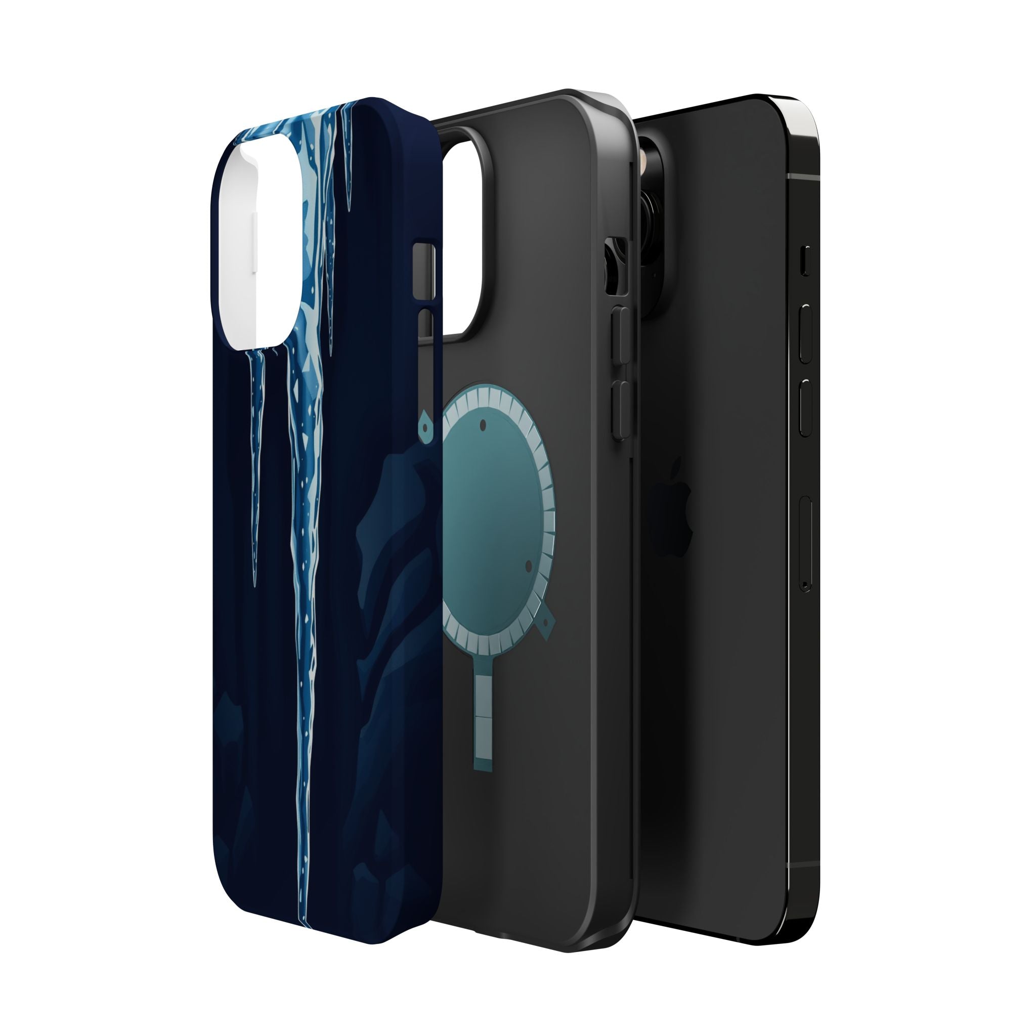 iPhone Vibrant Icicle Formation Design Slim Everyday Designer Case · iPhone Case