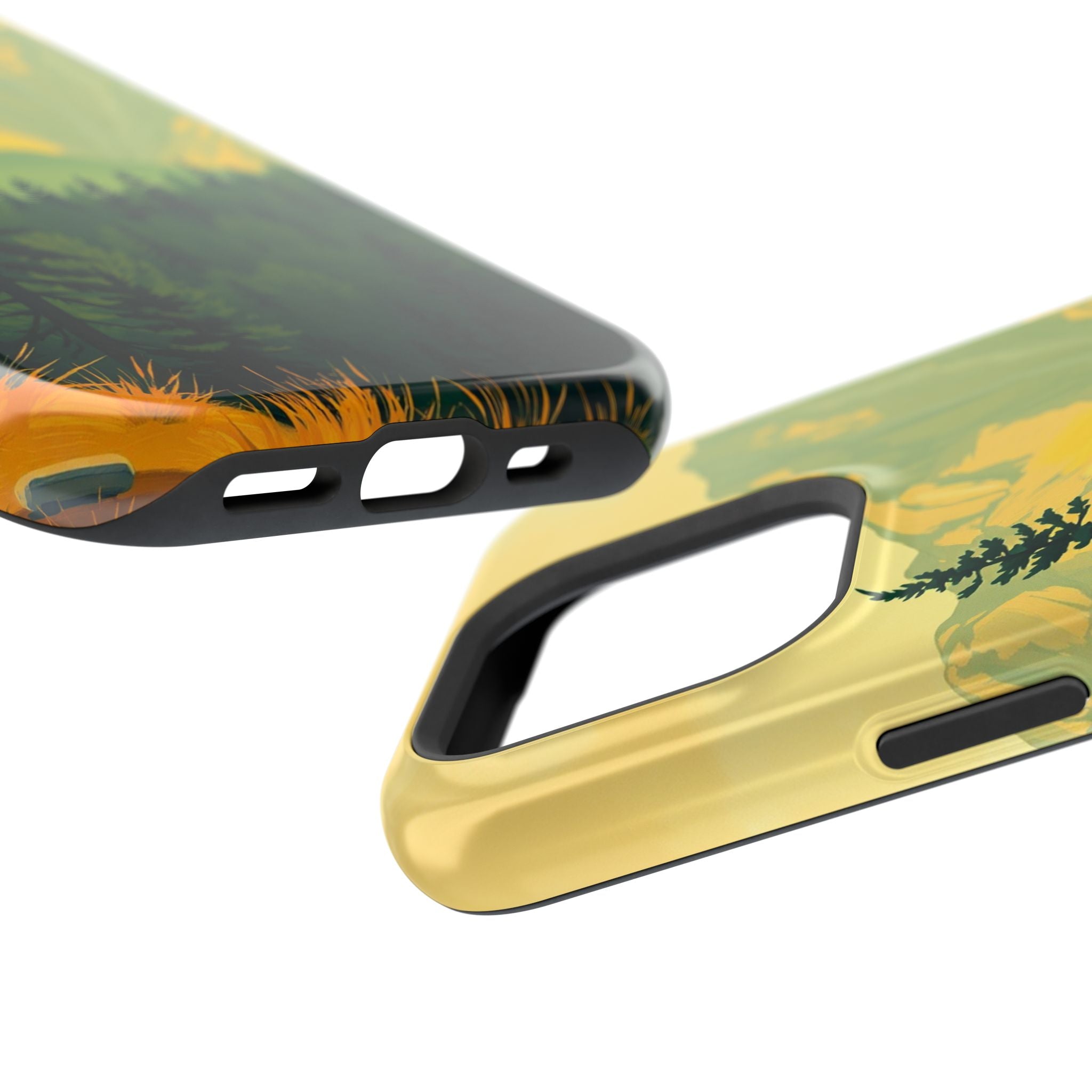 iPhone Pine Ridge Oil Painting Impressionist Slim iPhone Everyday · iPhone Case