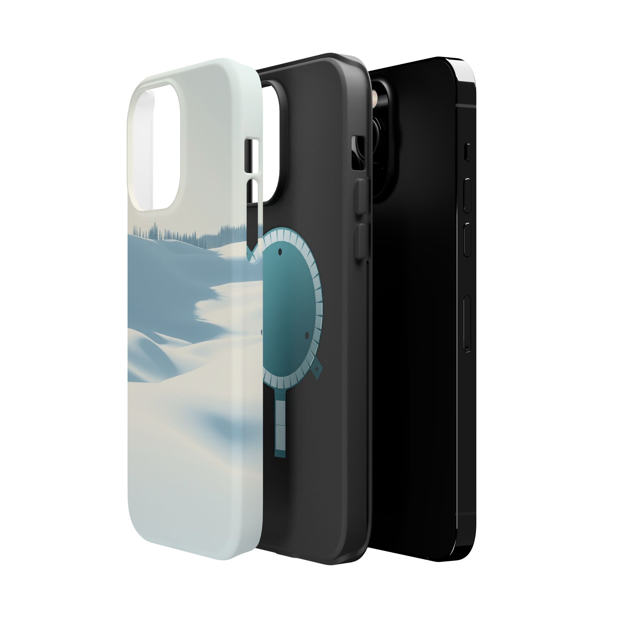 iPhone Snow Field Dreamy Design Slim Everyday Designer Case · iPhone Case