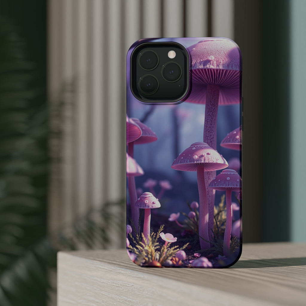 iPhone Mushroom Forest Dreamy Ethereal Slim Everyday Designer Case · iPhone Case