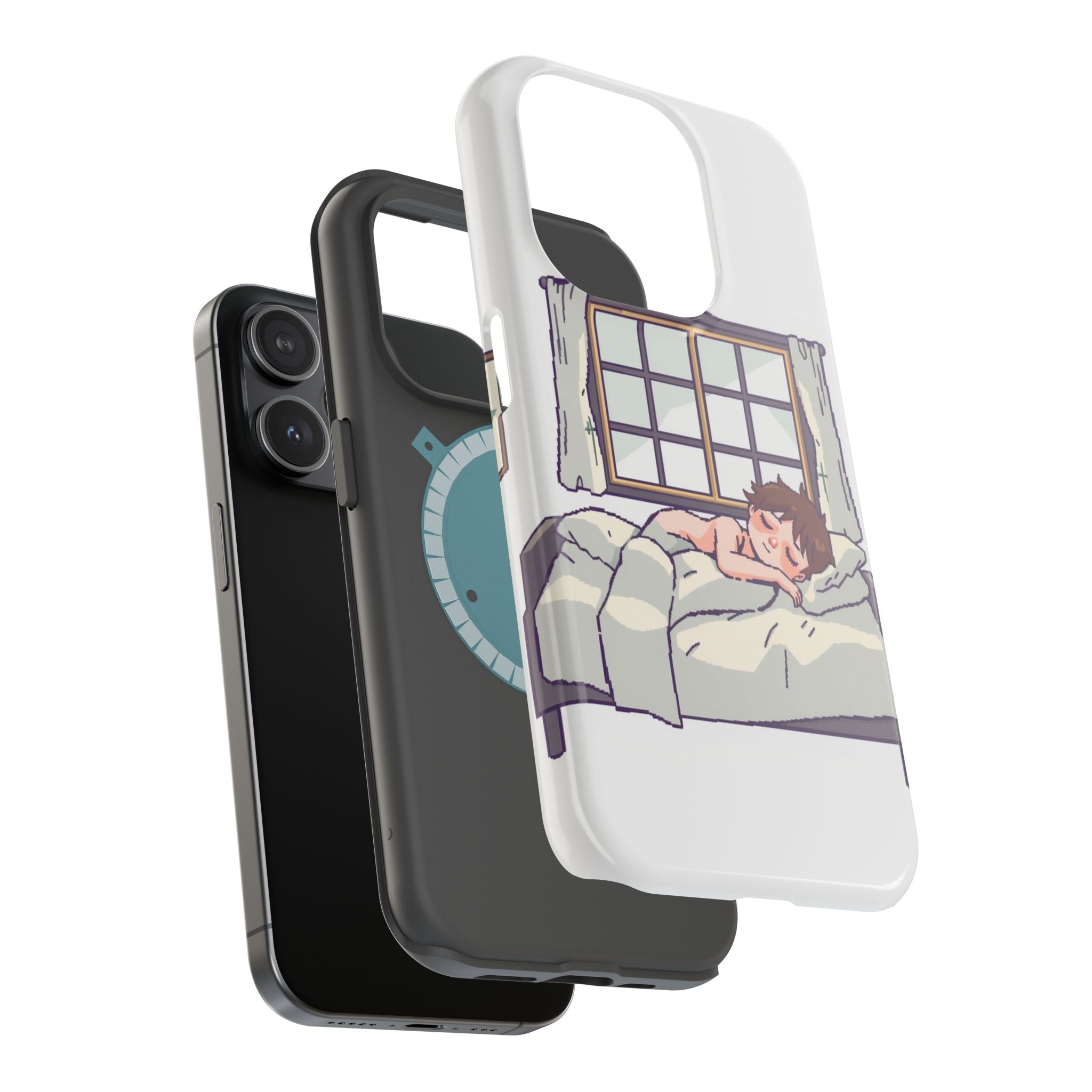iPhone Do Not Disturb: Napping Bold Art Slim Everyday Designer Case · iPhone Cas
