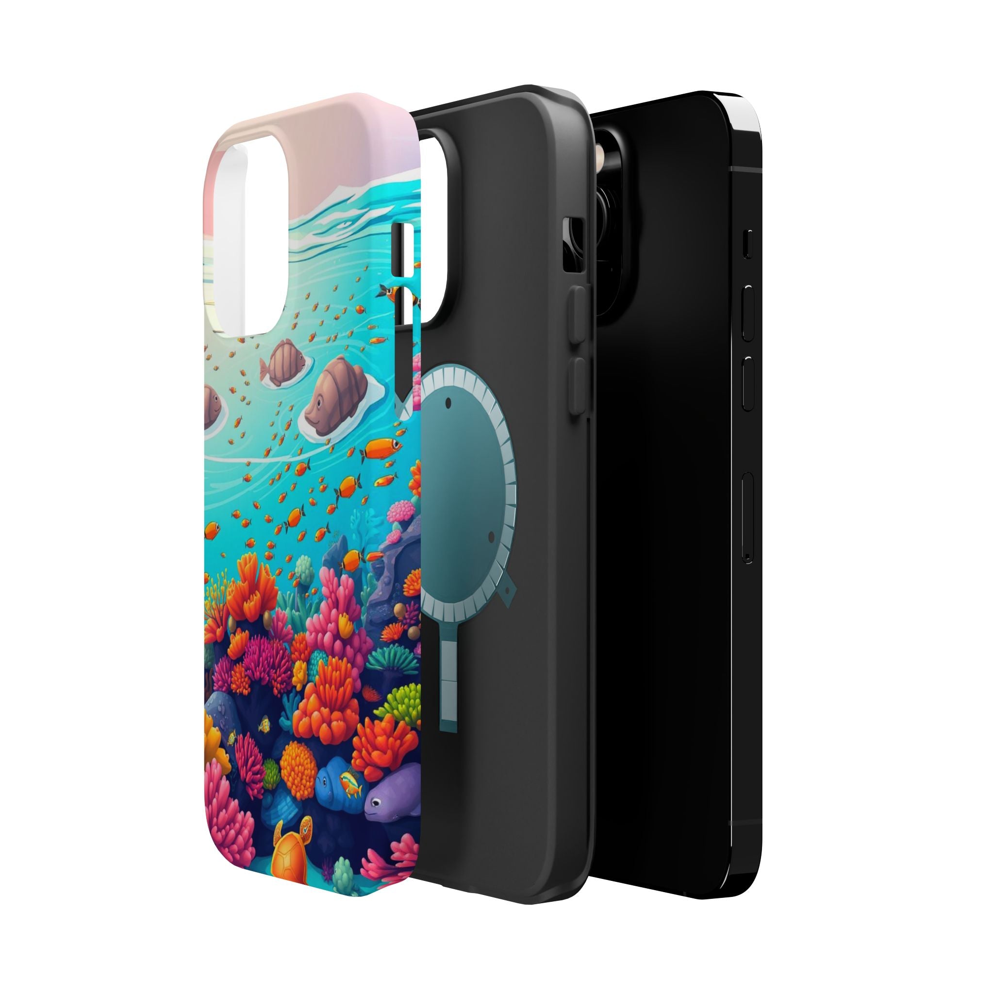 iPhone Coral Reef Panorama Kids Fun Phone Case Gift Slim Snap Case · iPhone Case