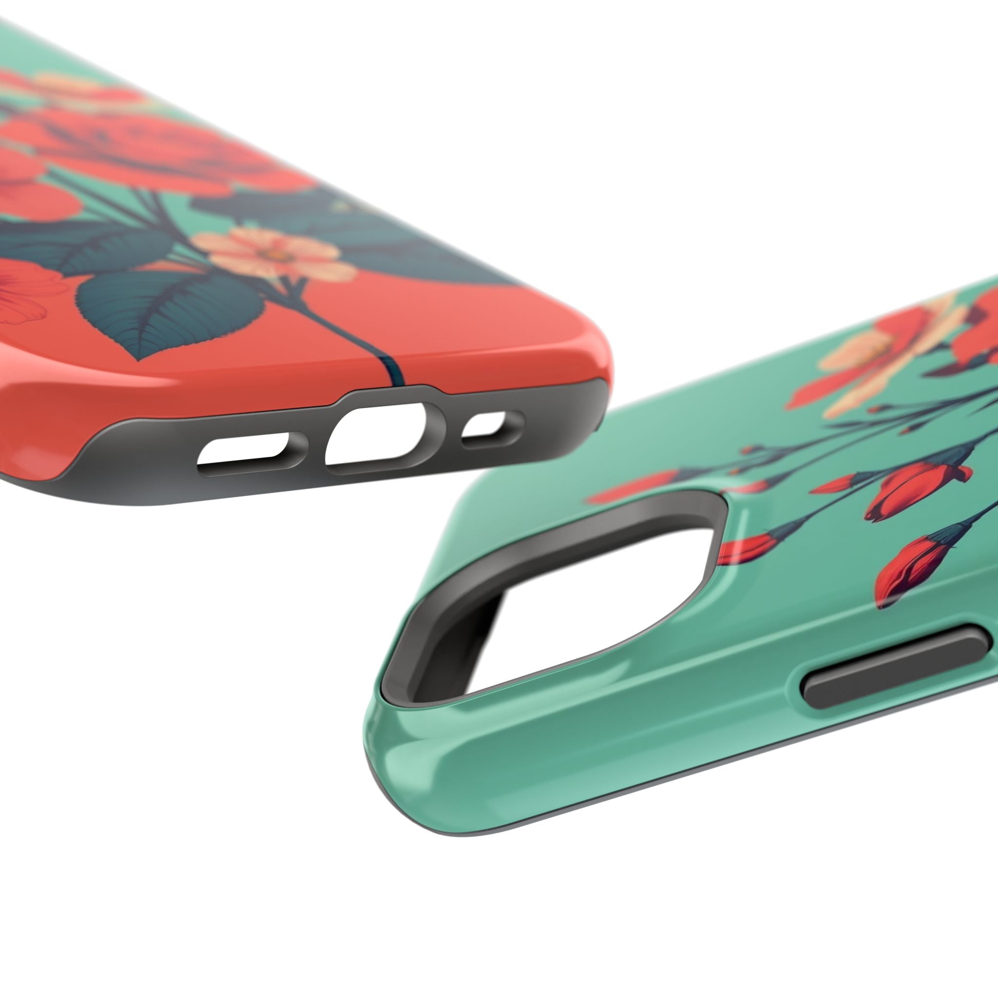iPhone Pin-up Floral Cinematic Art Bold Modern Everyday Snap Case · iPhone Case