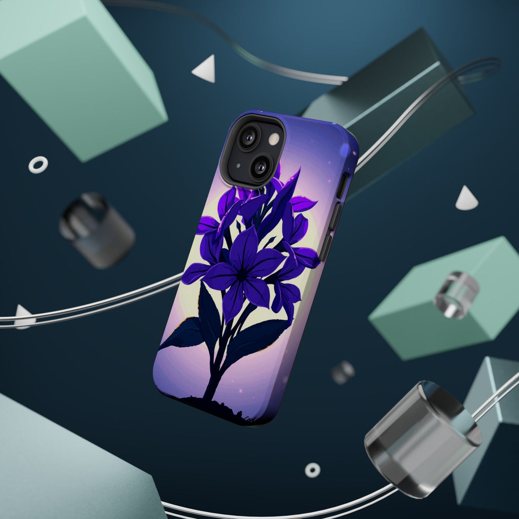 iPhone Floral Crown Mystic Art 13 Bold Modern Everyday Snap Case · iPhone Case
