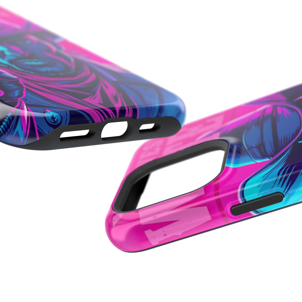 iPhone Wild West Wanted Neon Cyberpunk Slim Everyday Designer Case · iPhone Case