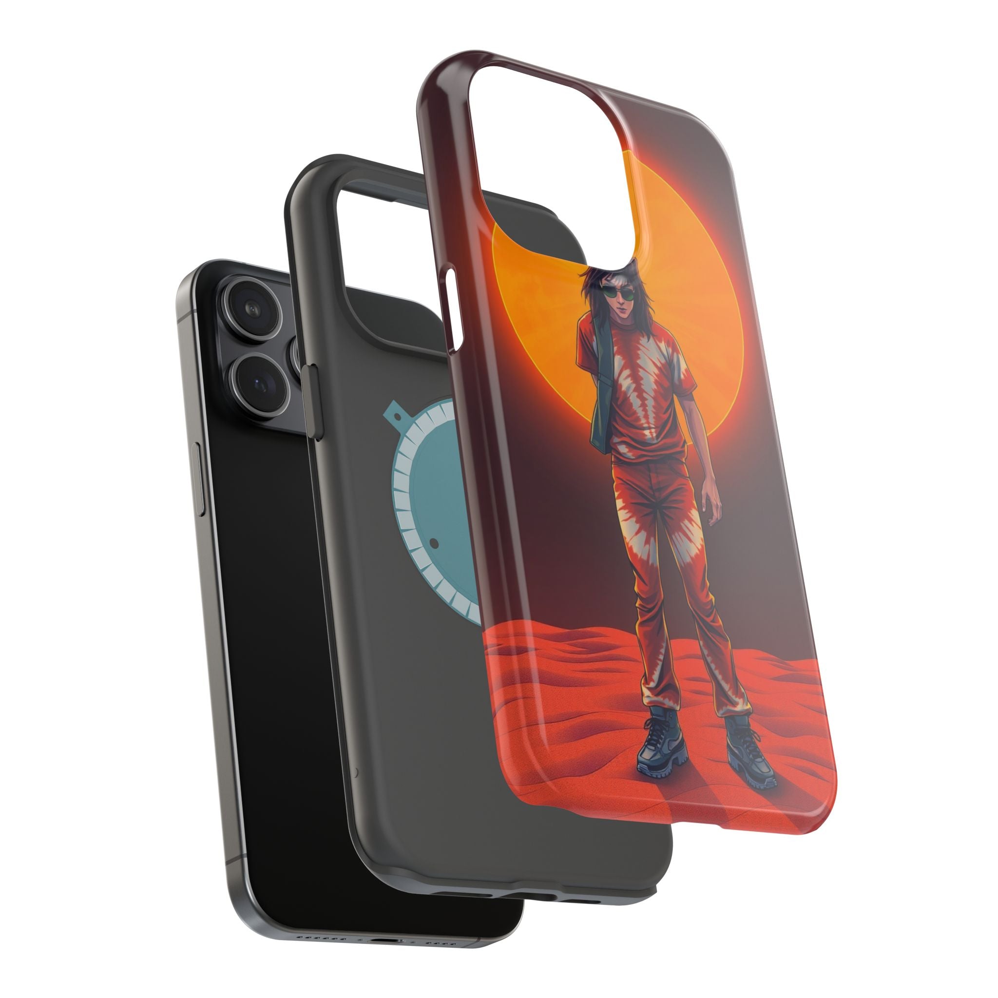 iPhone Tie-Dye 60s Enchanted Art Bold Modern Everyday Snap Case · iPhone Case