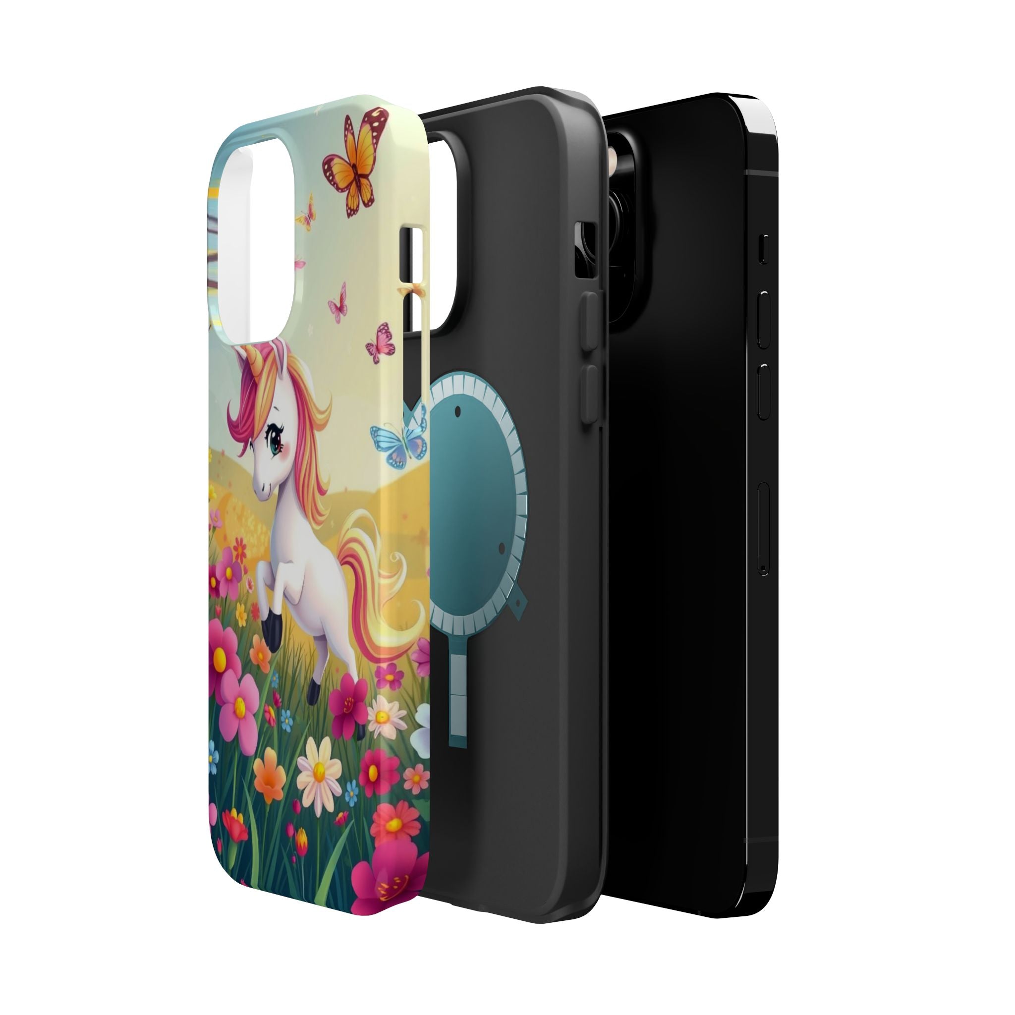 iPhone Magical Meadow Unicorn Kids Fun iPhone Phone Case Gift Slim · iPhone Case