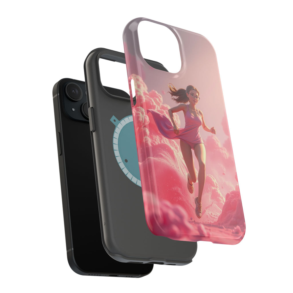 iPhone on Fumes 3D Digital Bold Modern Everyday Snap Case · iPhone Case