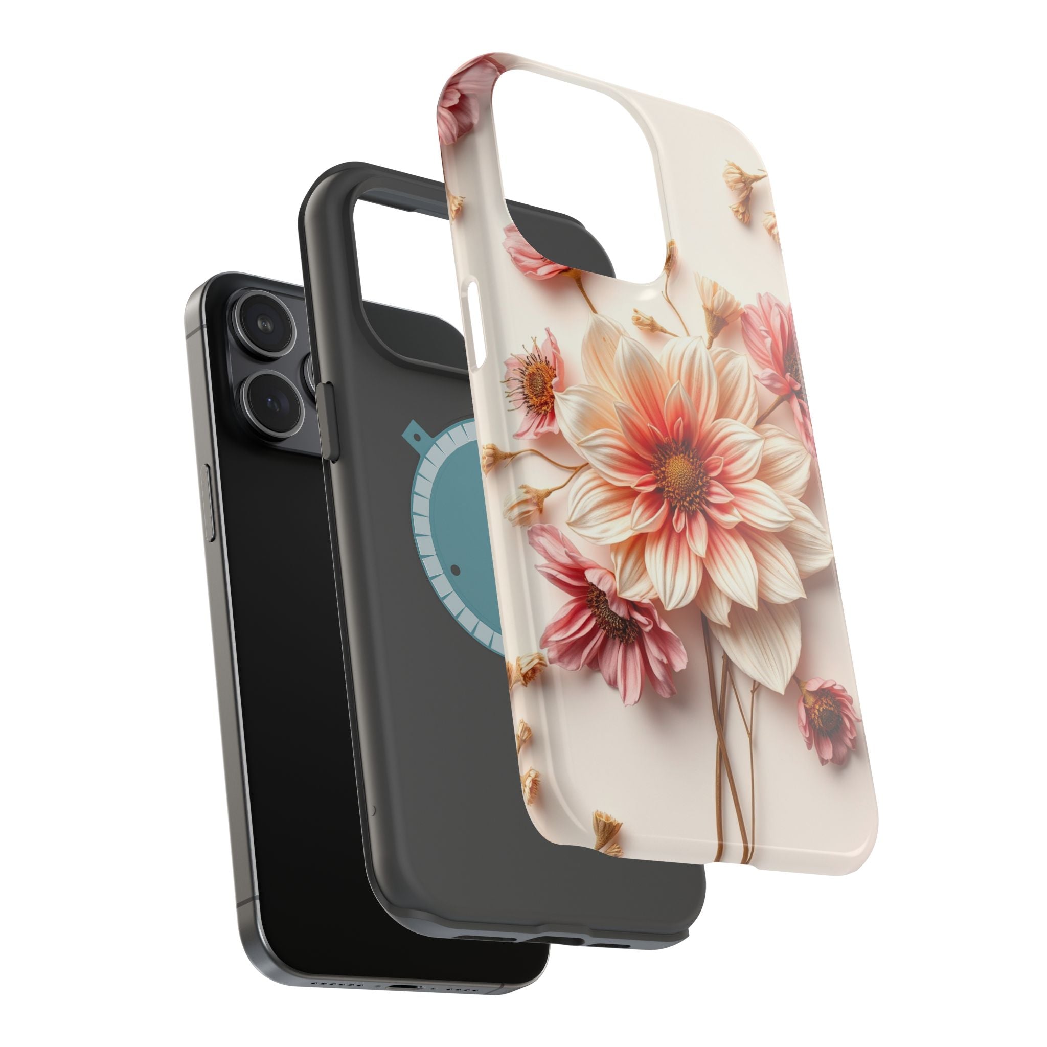 iPhone Dried Flower Flat Lay Enchanted Art Slim iPhone Everyday · iPhone Case