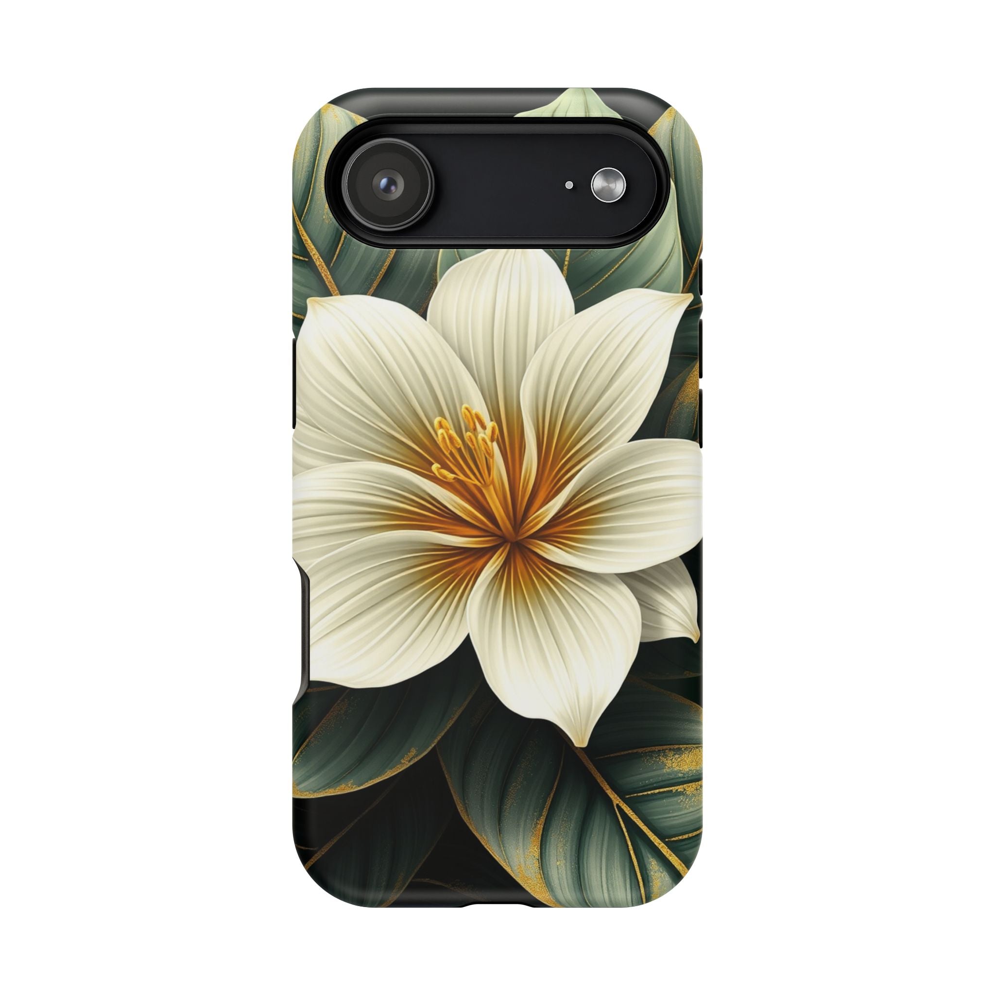 iPhone Radiant Tropical Bloom Design Slim Everyday Designer Case · iPhone Case