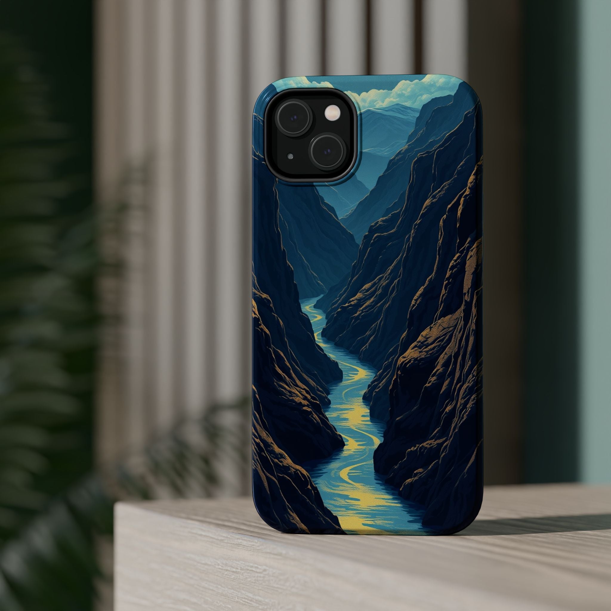 iPhone River Canyon Gold Foil Luxury Slim Everyday Designer Case · iPhone Case