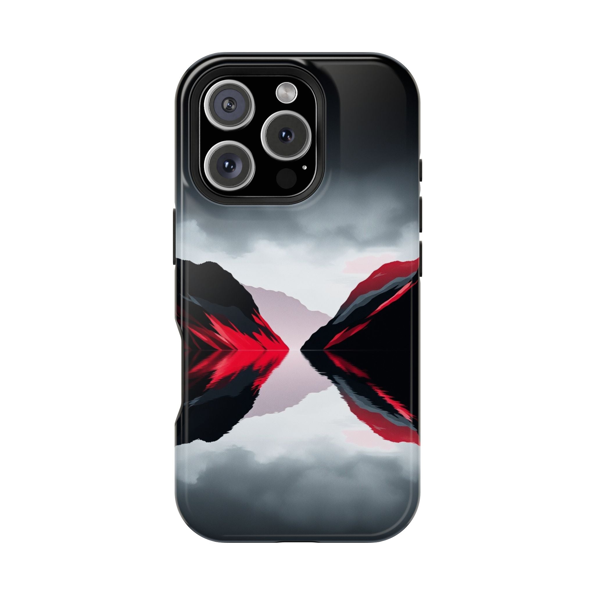 iPhone Vibrant Fjord Reflection Design Slim Everyday Designer Case · iPhone Case