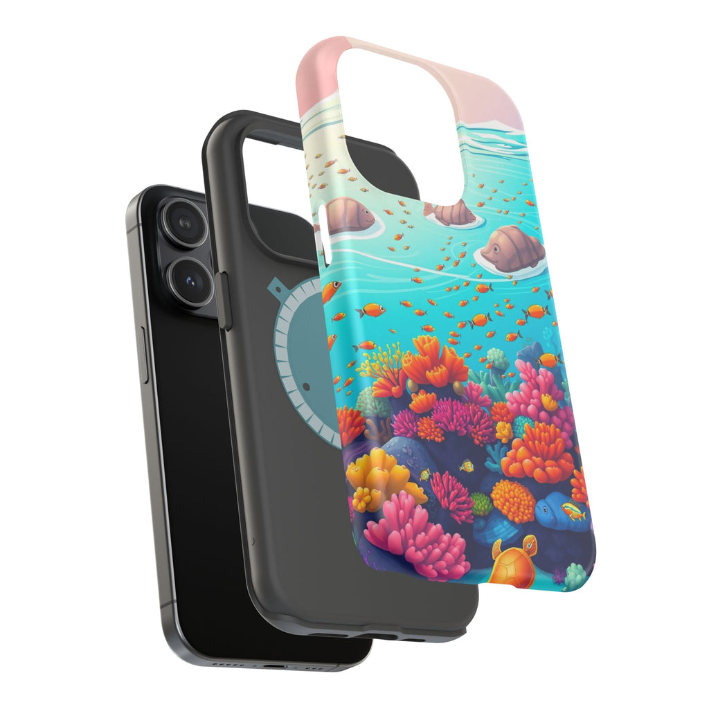 iPhone Coral Reef Panorama Kids Fun Phone Case Gift Slim Snap Case · iPhone Case