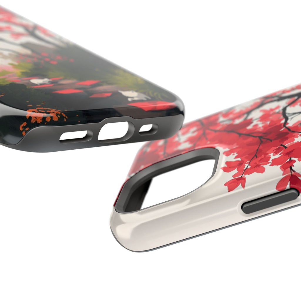 iPhone Blossom Trail Oil Painting Impressionist Soft iPhone Finish · iPhone Case
