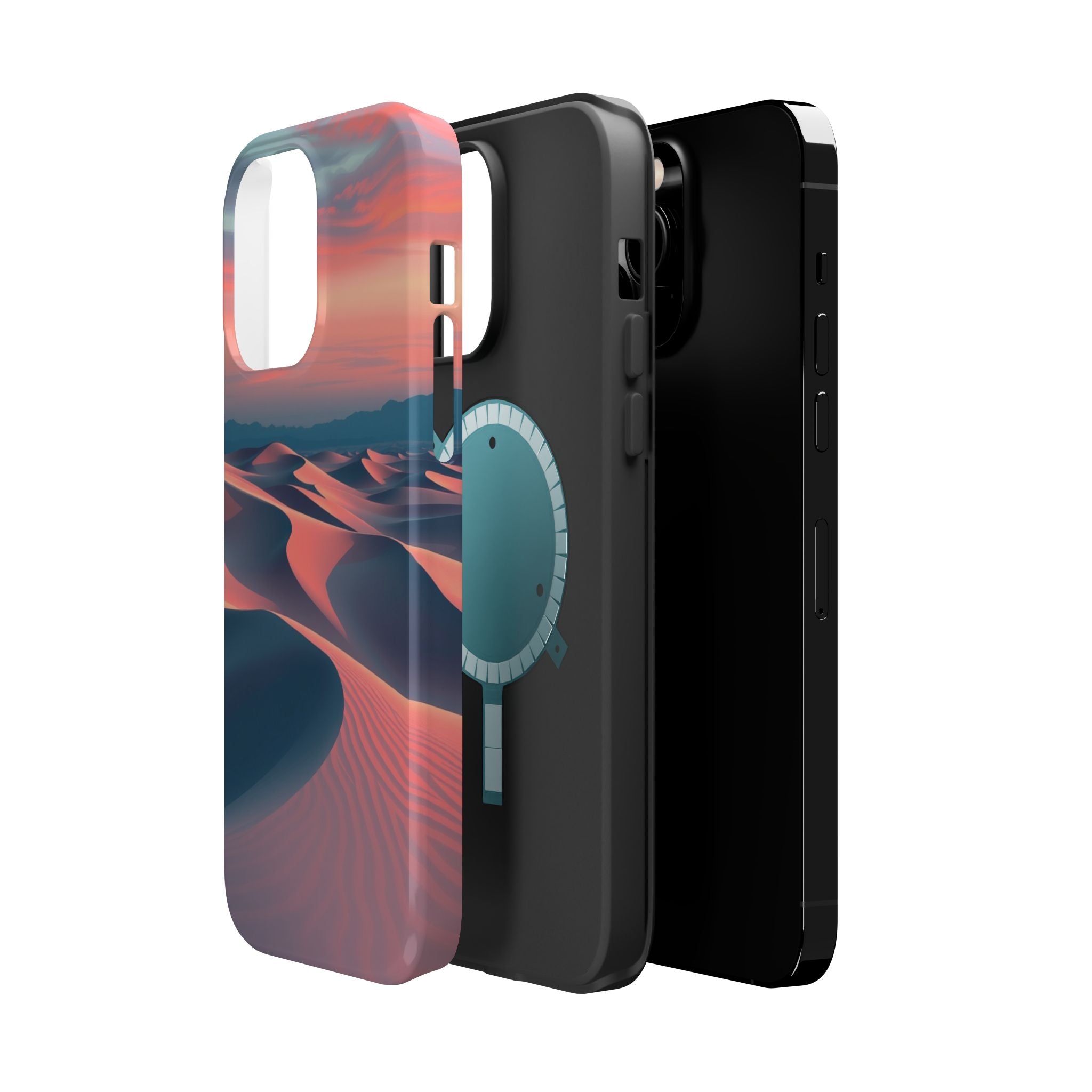 iPhone Sand Dunes at Dusk Oil Painting Impressionist iPhone Slim · iPhone Case