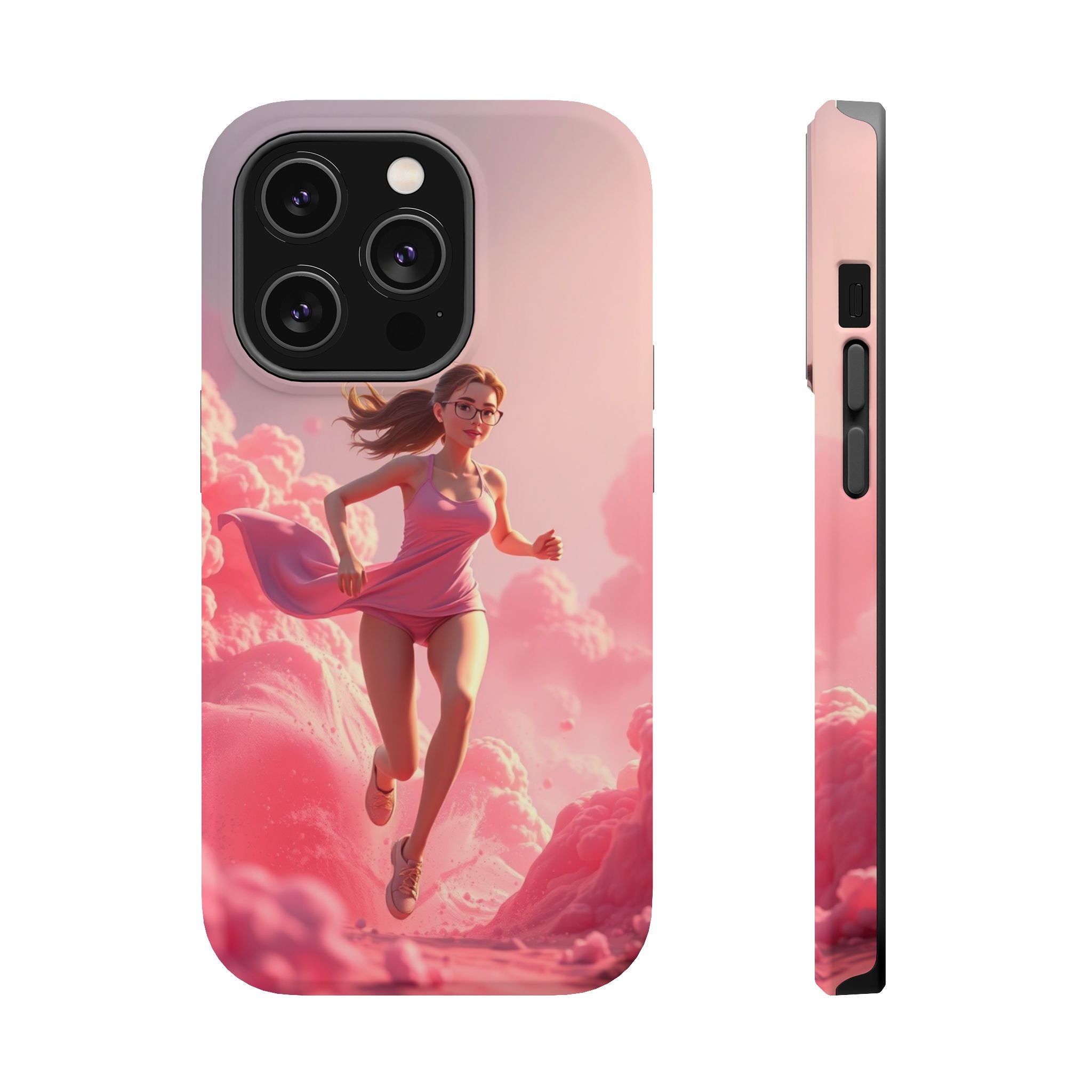 iPhone on Fumes 3D Digital Bold Modern Everyday Snap Case · iPhone Case