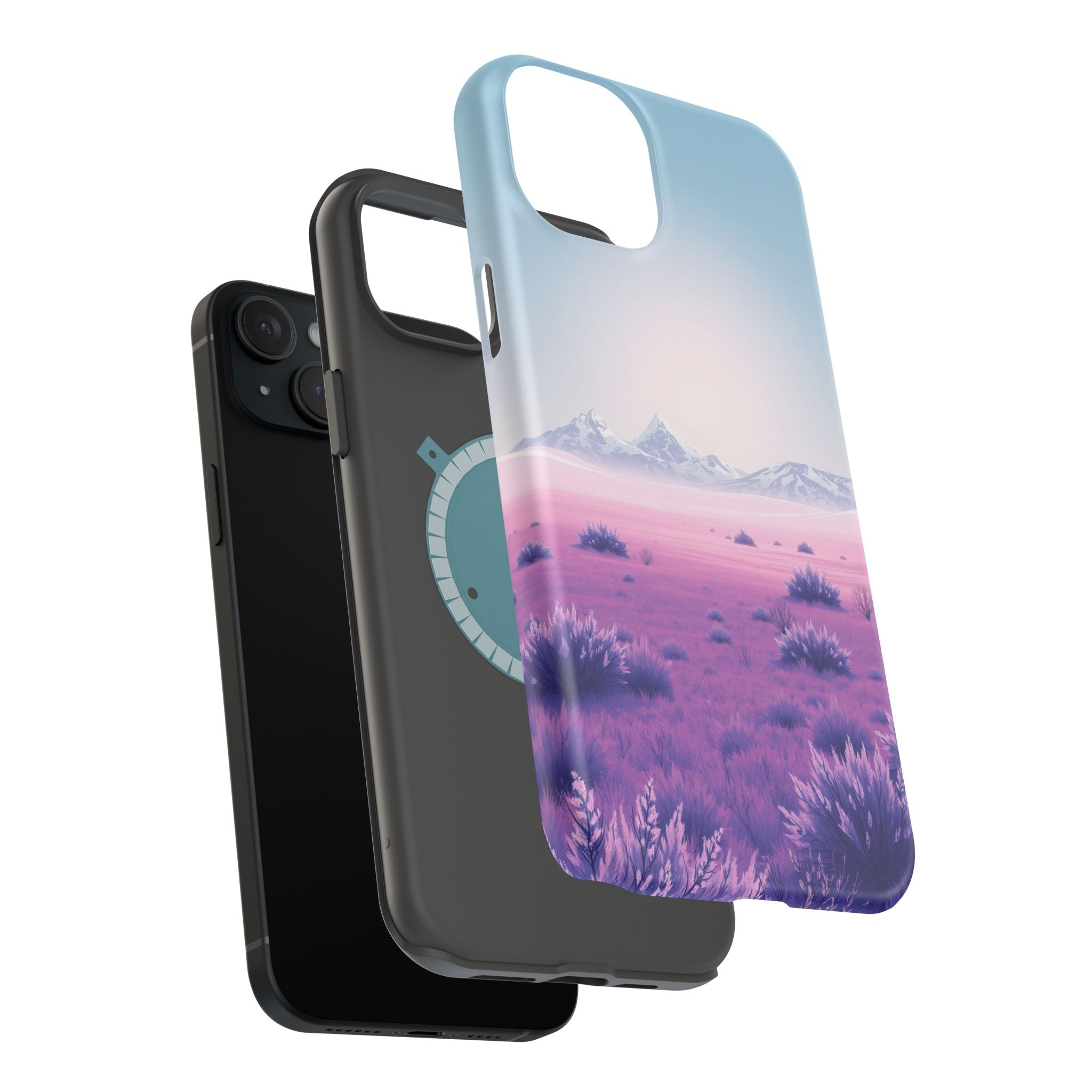 iPhone Arctic Tundra Grunge Distressed Slim Everyday Designer Case · iPhone Case