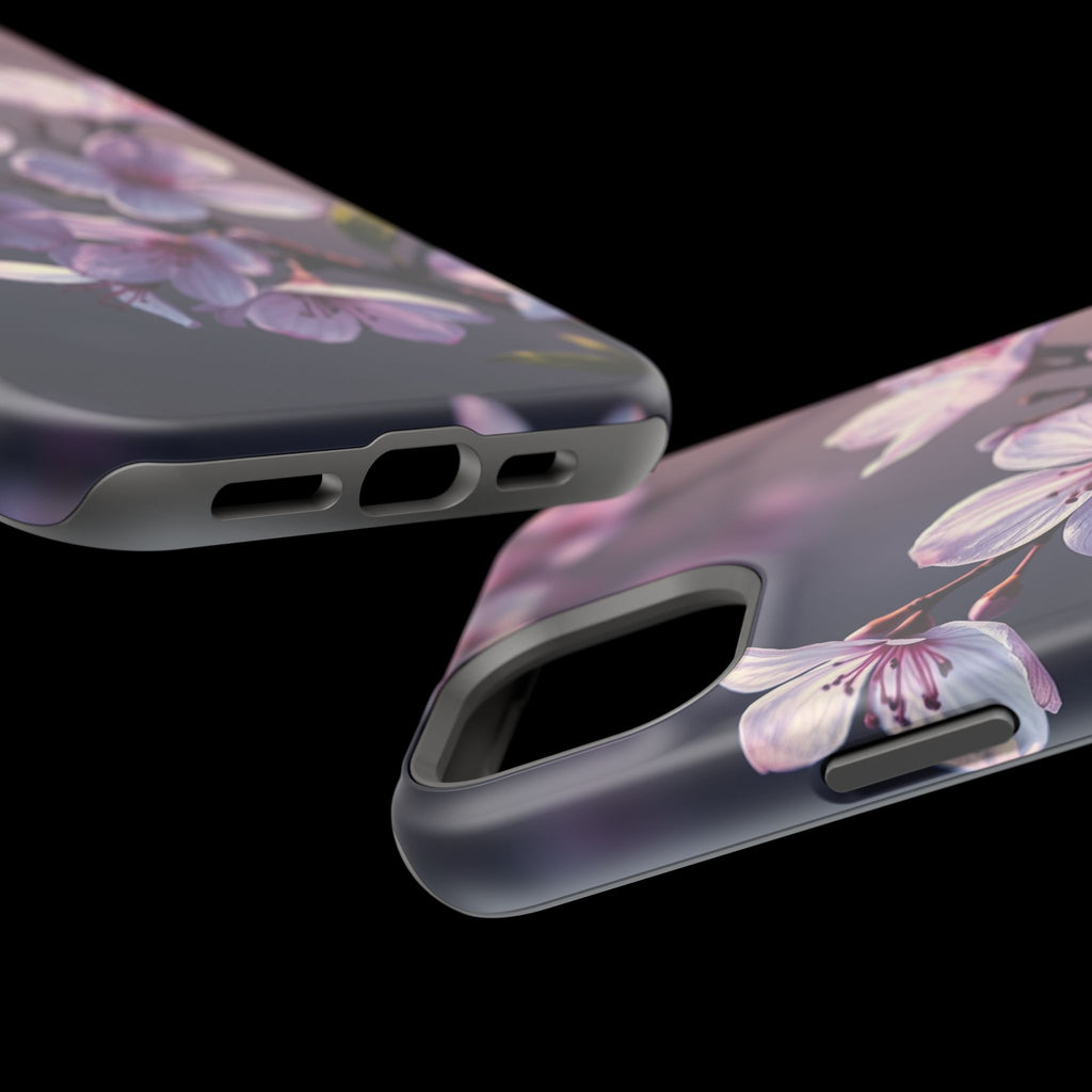 iPhone Cherry Blossom Enchanted Art Artistic Everyday Cas Slim Snap Case · iPhon