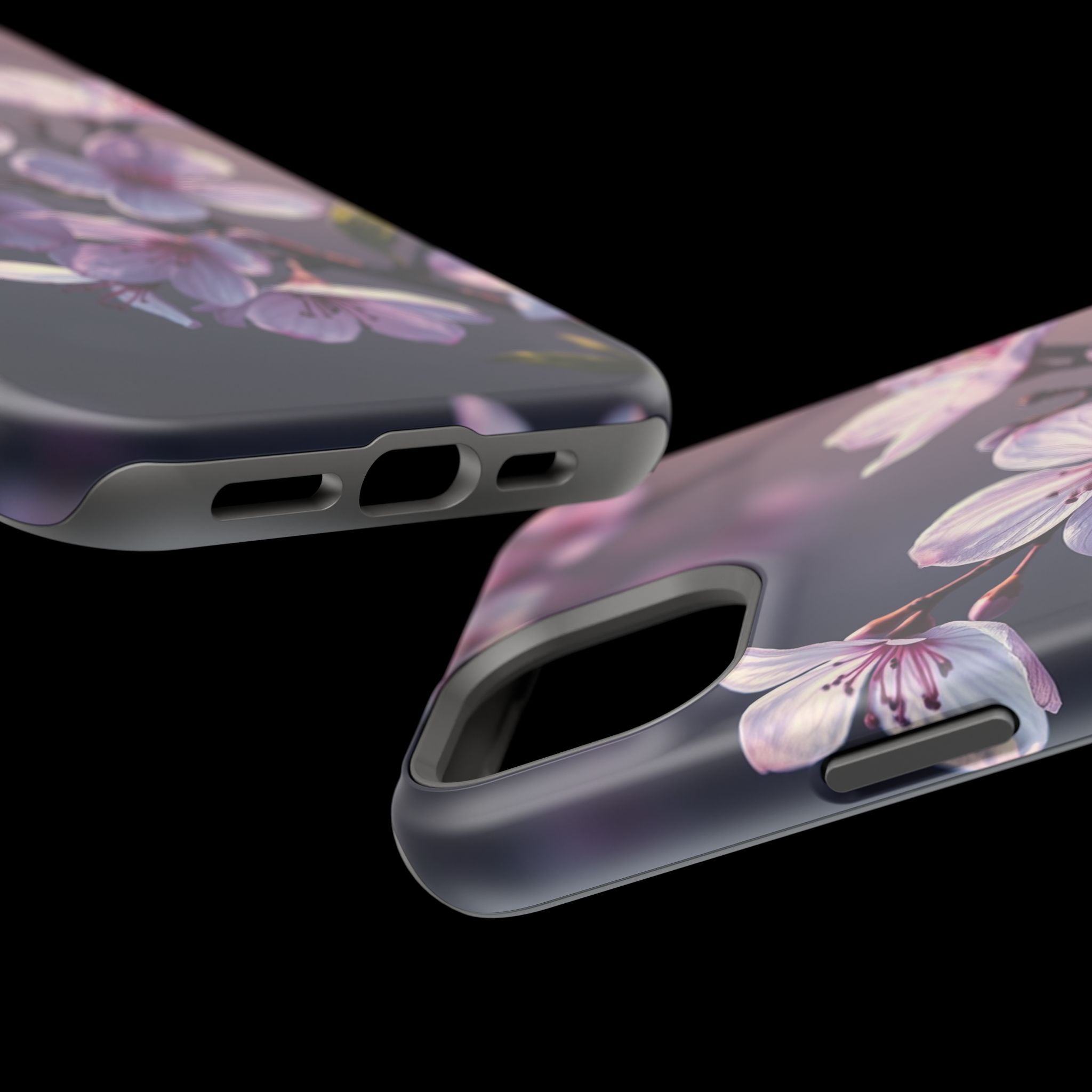 iPhone Cherry Blossom Enchanted Art Artistic Everyday Cas Slim Snap Case · iPhon