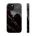 iPhone Black And Crimson Rocky Coastline Slim Everyday iPhone 11 · iPhone Case