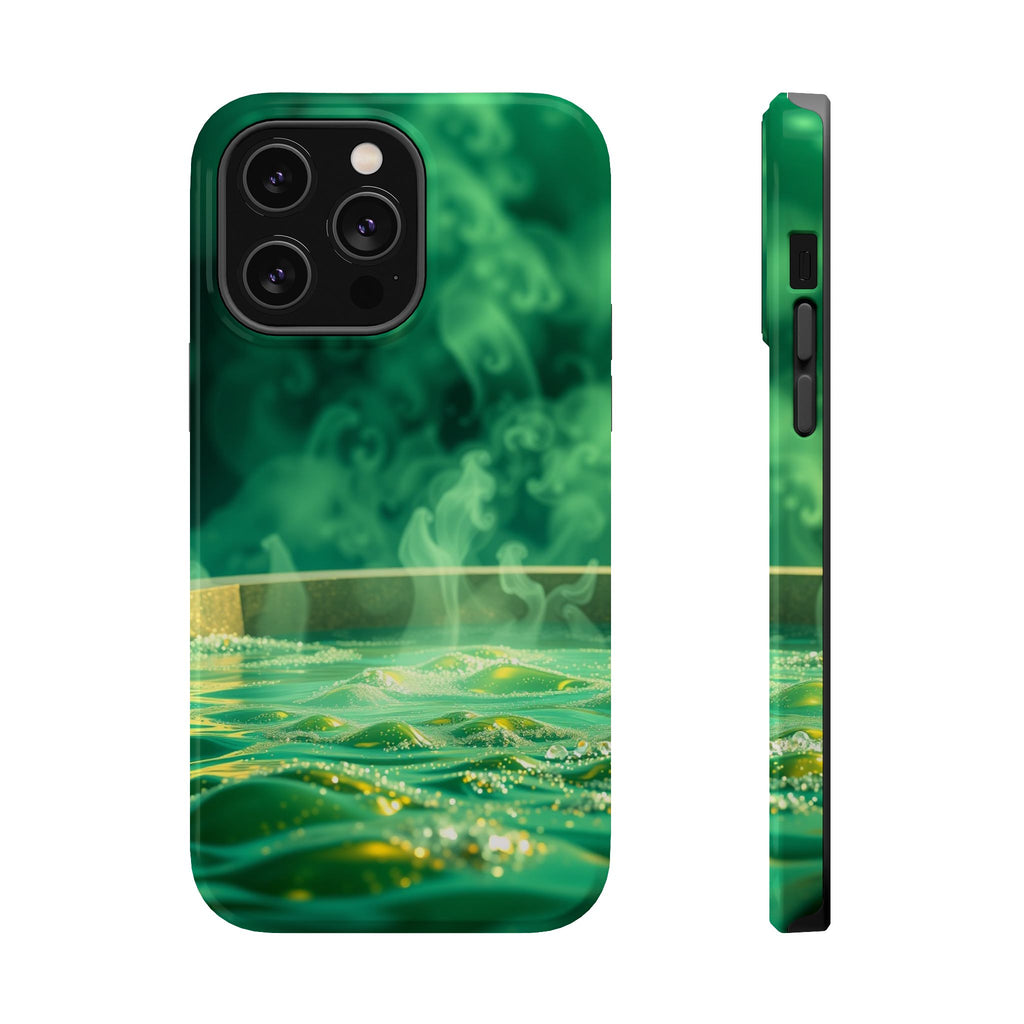 iPhone Hot Spring Steam Cinematic Art Slim Everyday Designer Case · iPhone Case