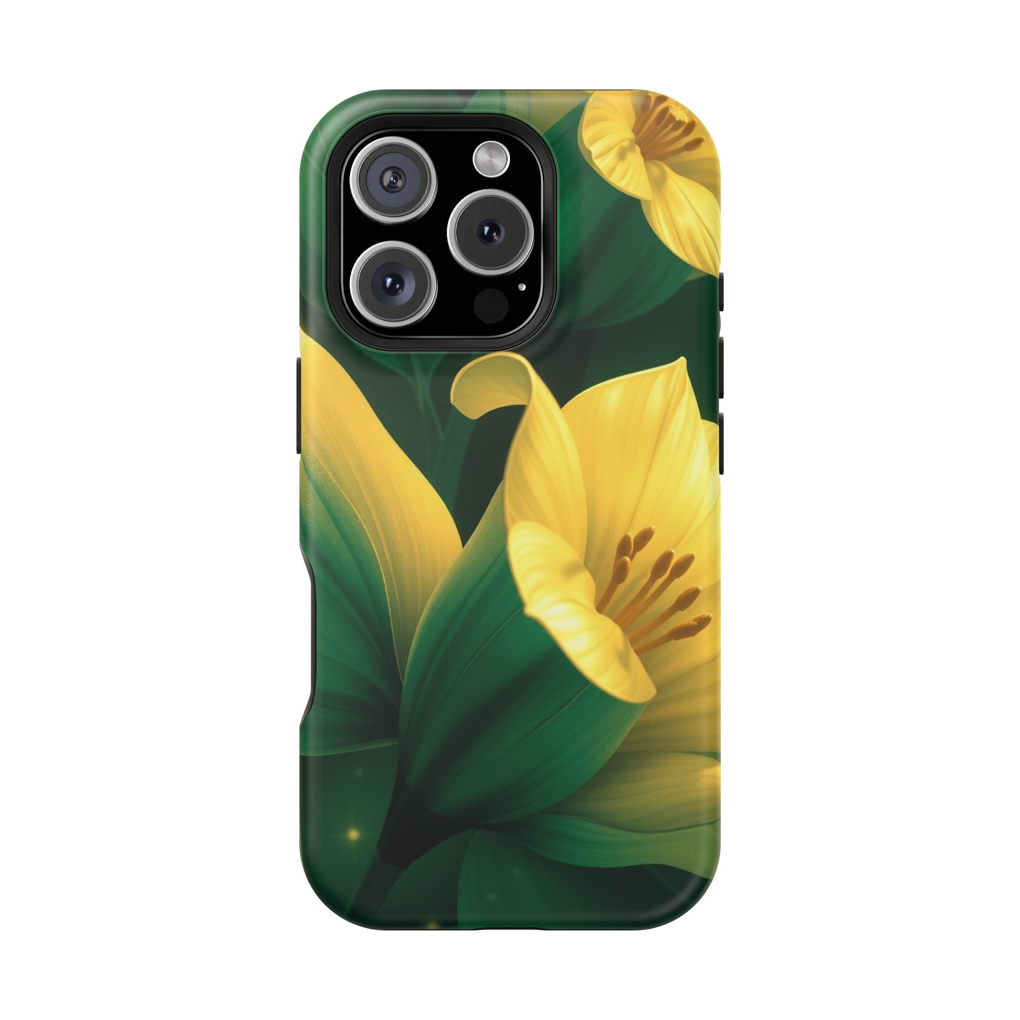 iPhone Night Bloomer Gold Foil Luxury Slim Everyday Designer Case · iPhone Case
