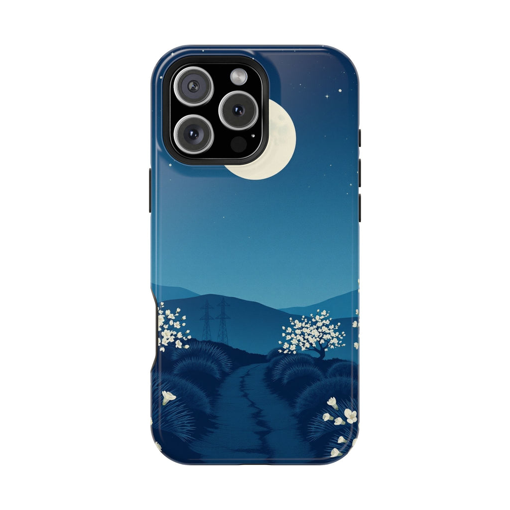 iPhone Vibrant Blossom Trail Design Slim Everyday Designer Case · iPhone Case