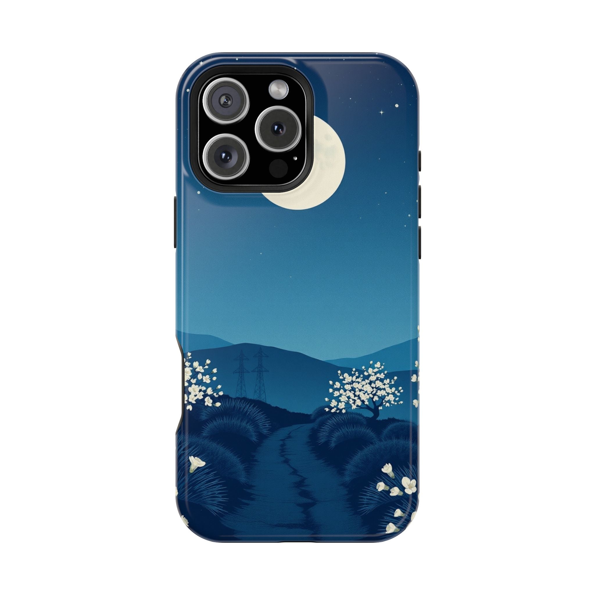 iPhone Vibrant Blossom Trail Design Slim Everyday Designer Case · iPhone Case