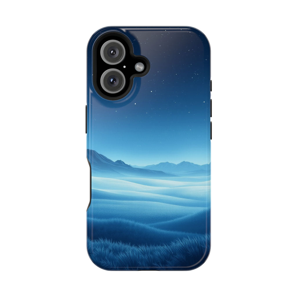 iPhone Midnight Blue And Silver Tundra Expanse Clean iPhone 17 Minimal · iPhone