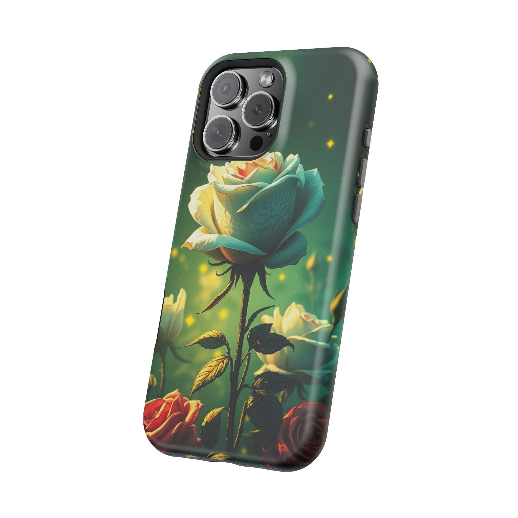 iPhone Earthy Rose Garden Design Bold Modern Everyday Snap Case · iPhone Case