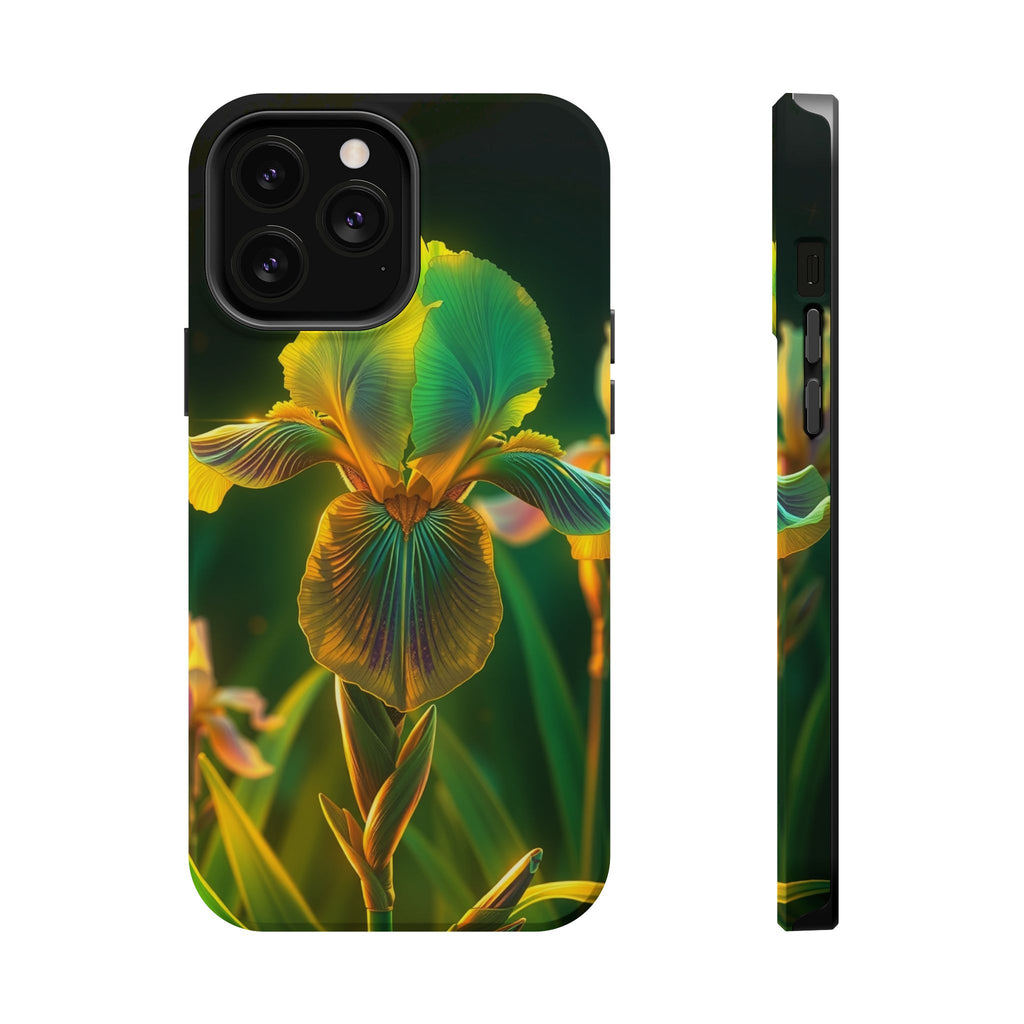 iPhone Iris Garden Bold Art Slim Everyday Designer Case · iPhone Case Quiet Mood