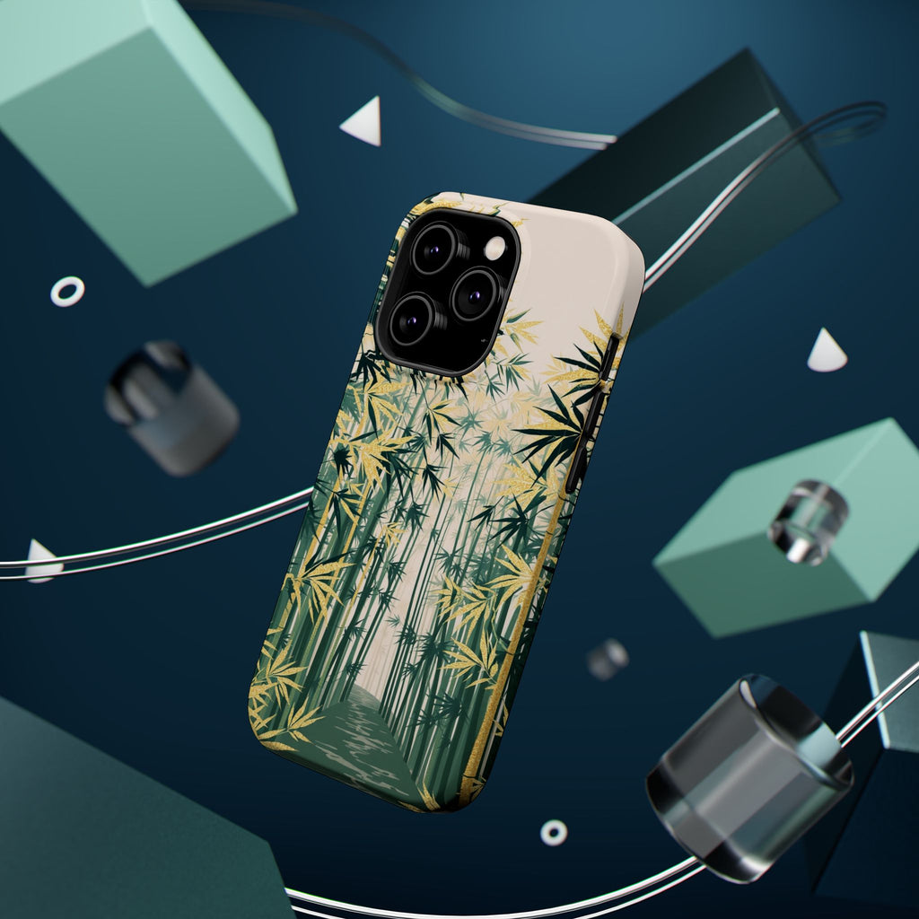 iPhone Serene Bamboo Grove Design Bold Modern Everyday Snap Case · iPhone Case