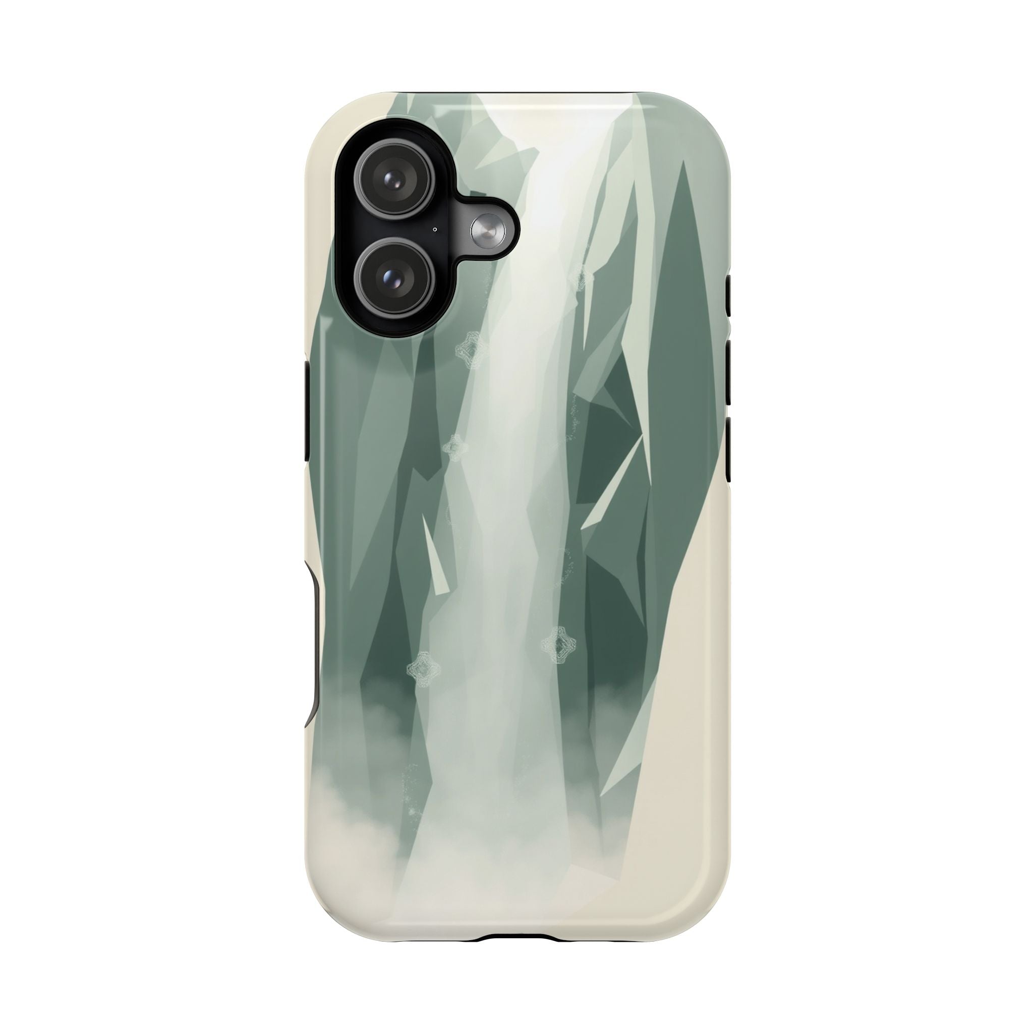 iPhone Vibrant Waterfall Mist Design Slim Everyday Designer Case · iPhone Case
