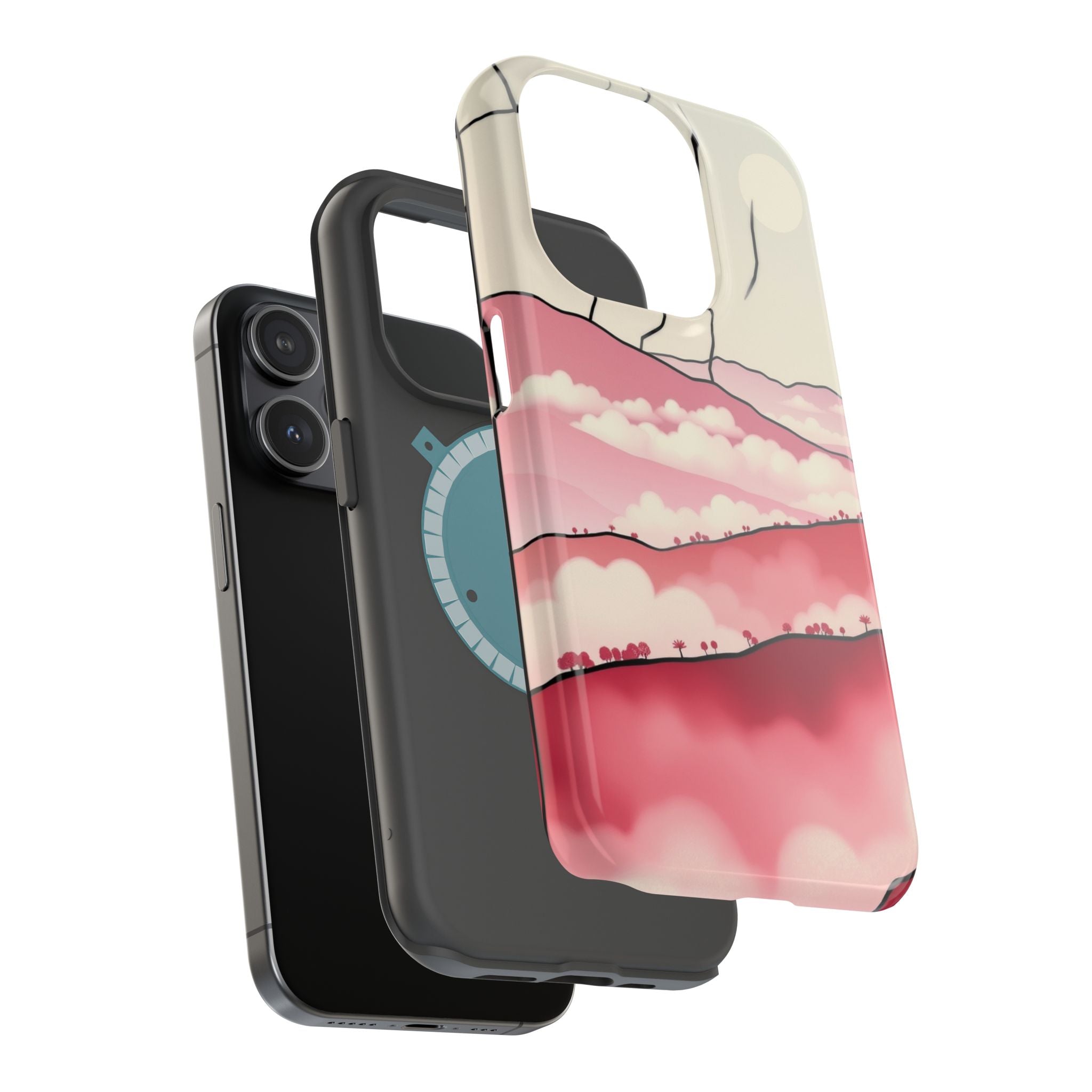 iPhone Fog Rolling Over Hills Cinematic Art Slim iPhone Everyday · iPhone Case