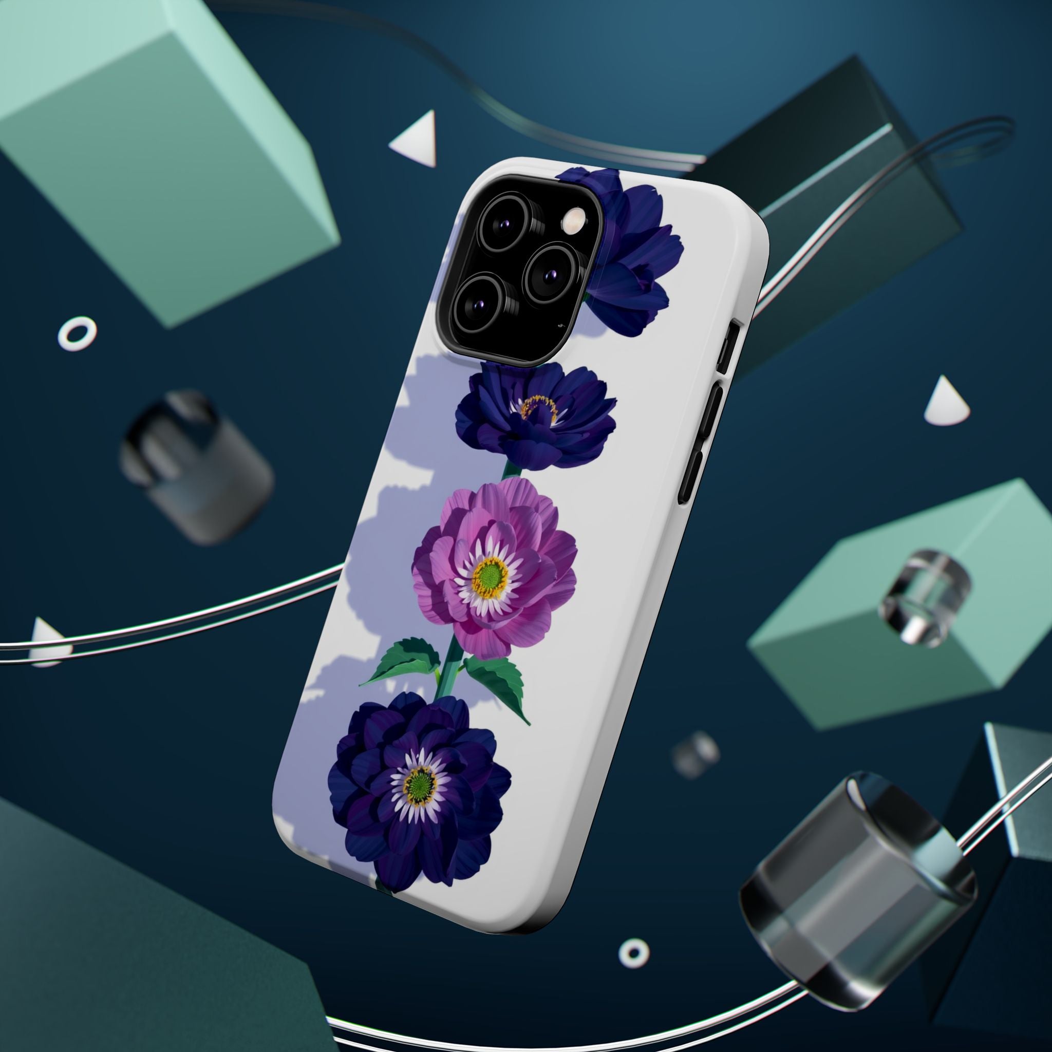 iPhone Ranunculus Stack Abstract Geometric Slim iPhone Everyday · iPhone Case