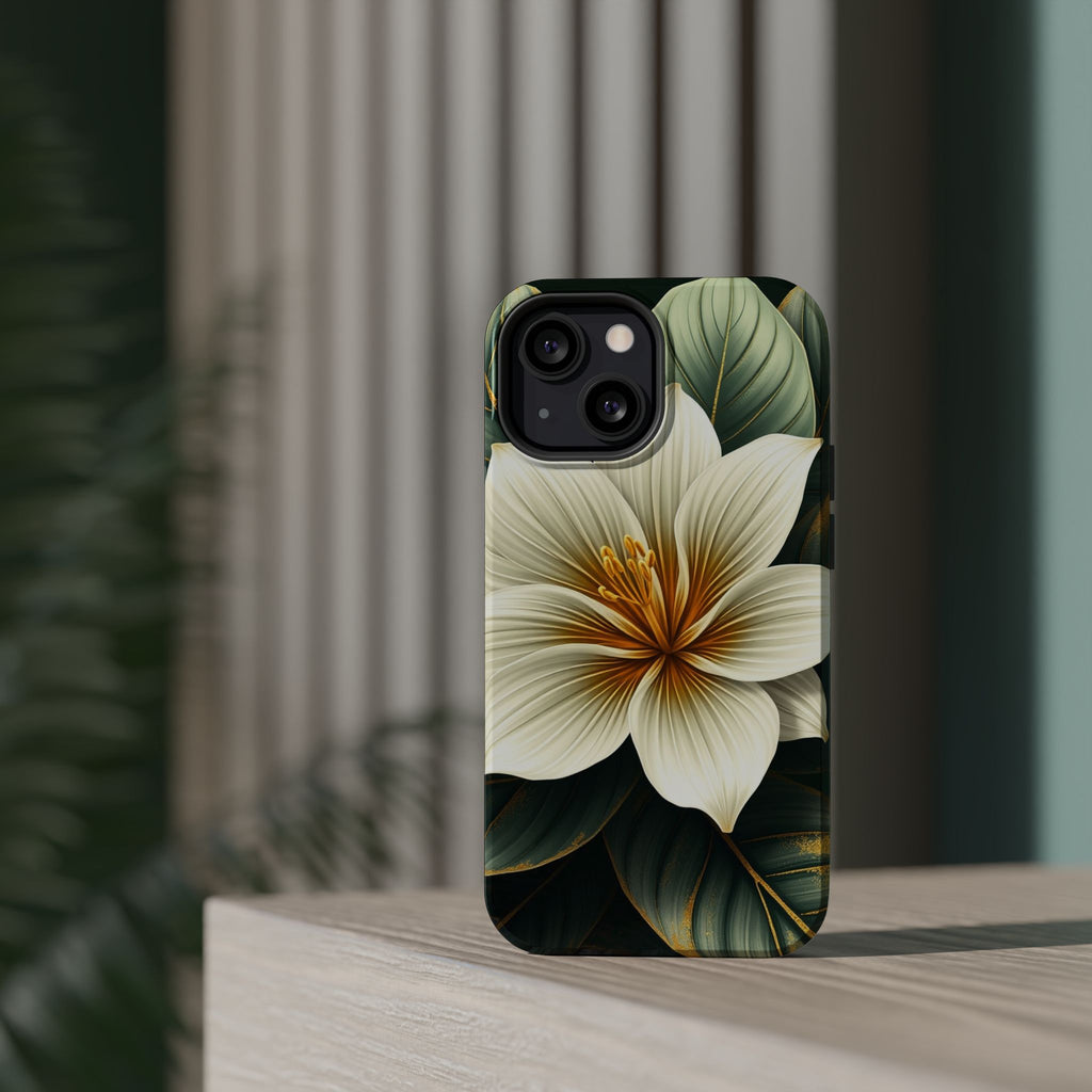 iPhone Radiant Tropical Bloom Design Slim Everyday Designer Case · iPhone Case