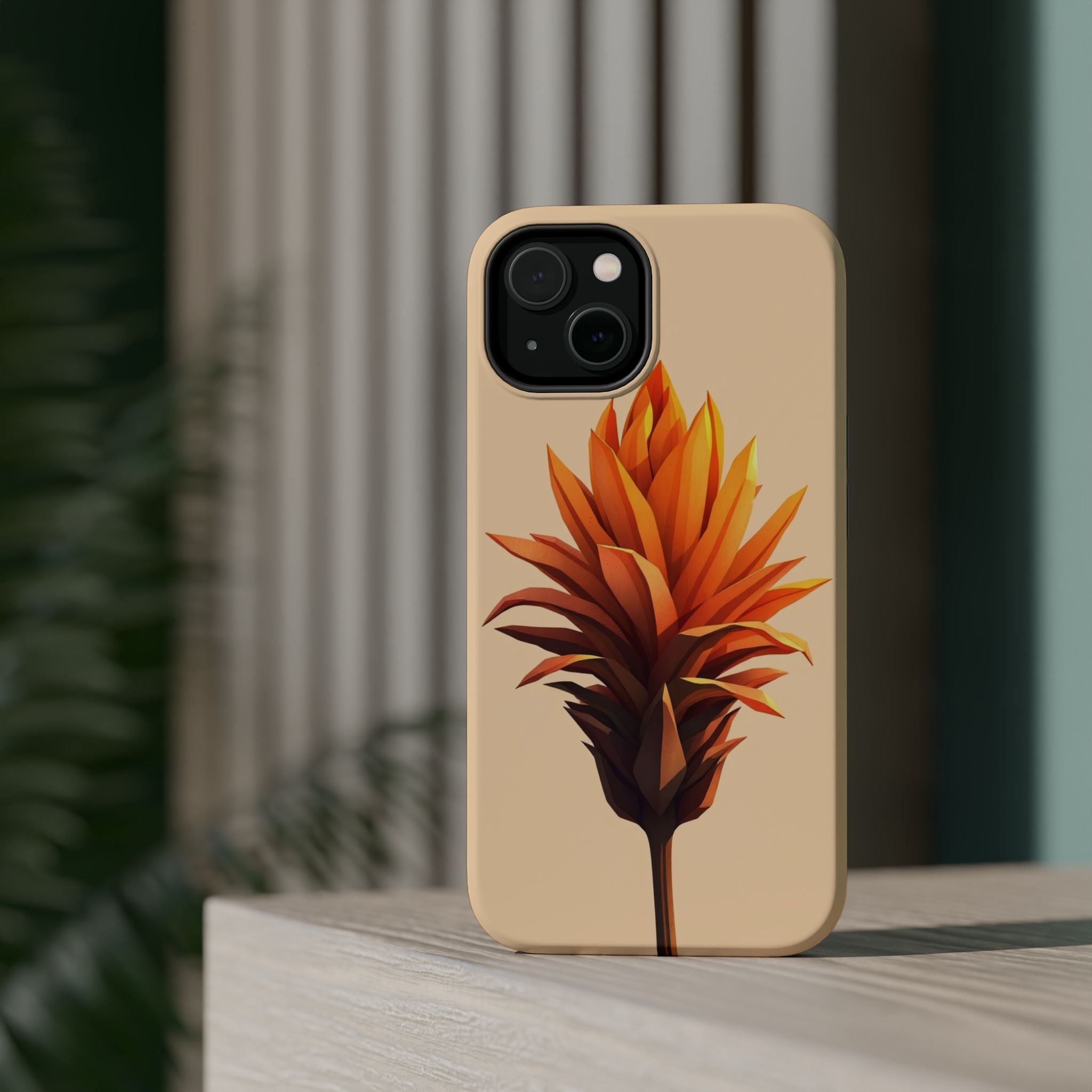 iPhone Sunset Amber And Peach Desert Flower Slim iPhone Everyday · iPhone Case