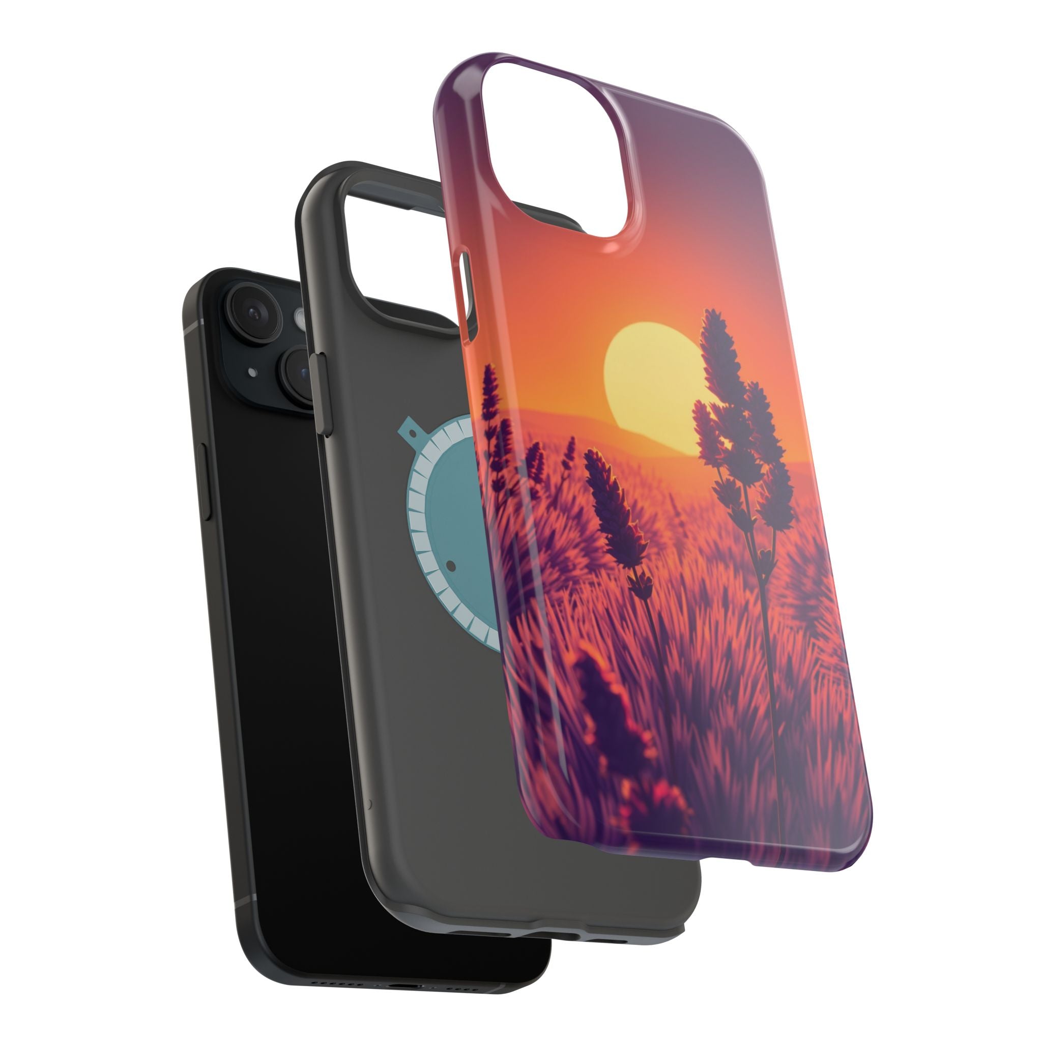 iPhone Sunset Amber And Peach Lavender Haze Slim iPhone Everyday · iPhone Case