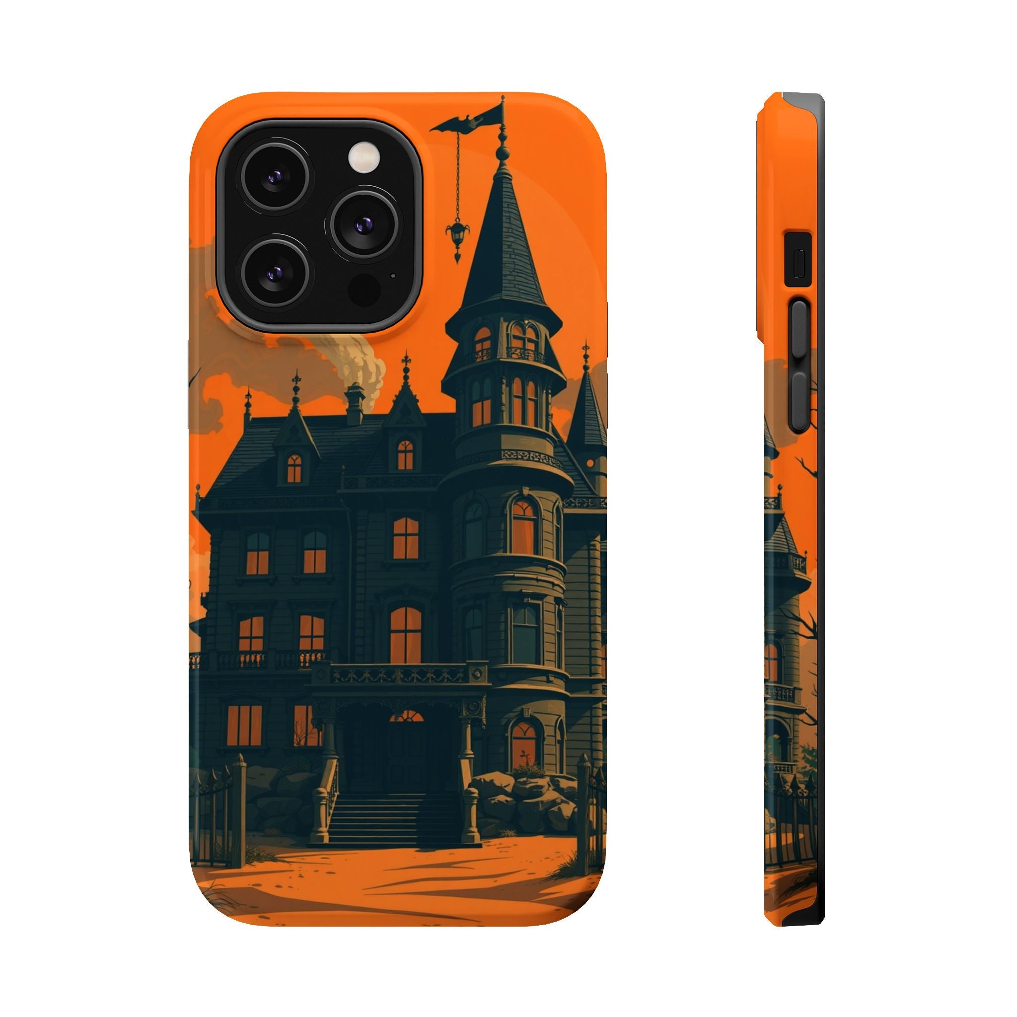 iPhone Vibrant Haunted Mansion Design Slim Everyday Designer Case · iPhone Case