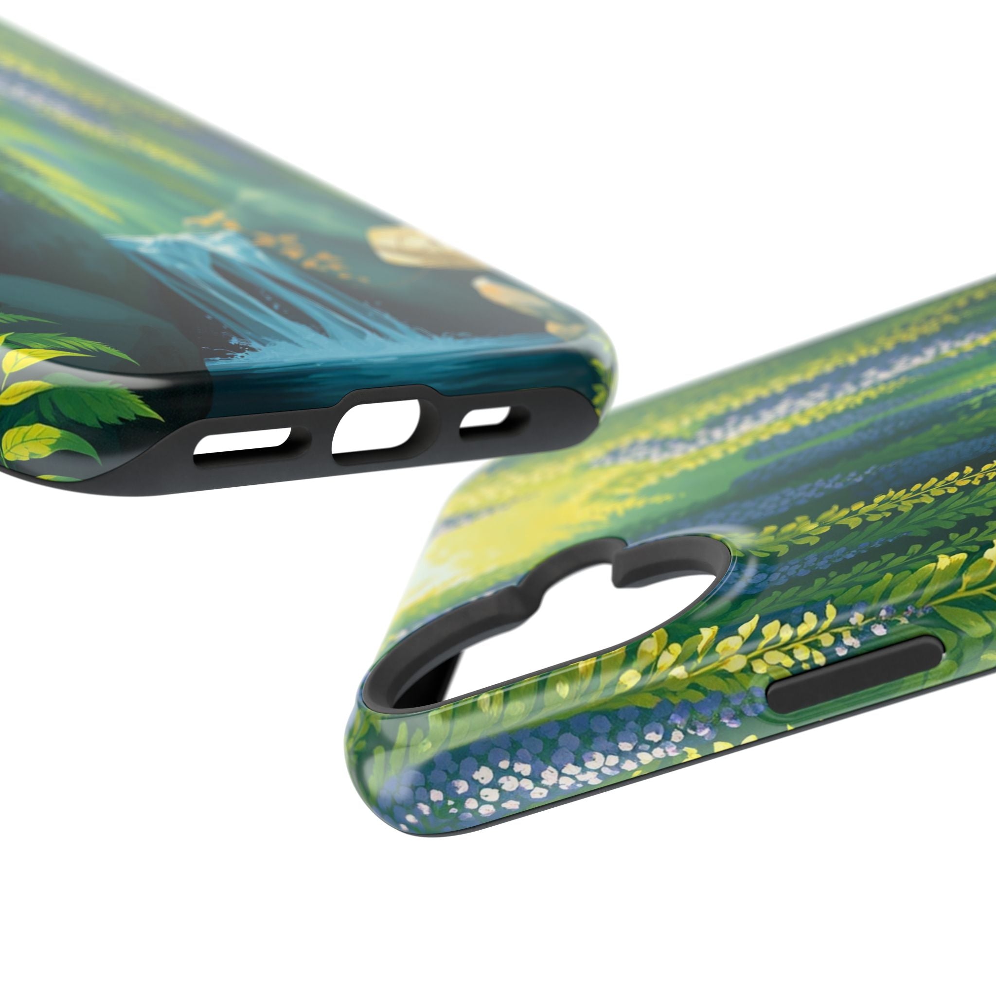 iPhone Wisteria Cascade Mystic Art Bold Modern Everyday Snap Case · iPhone Case