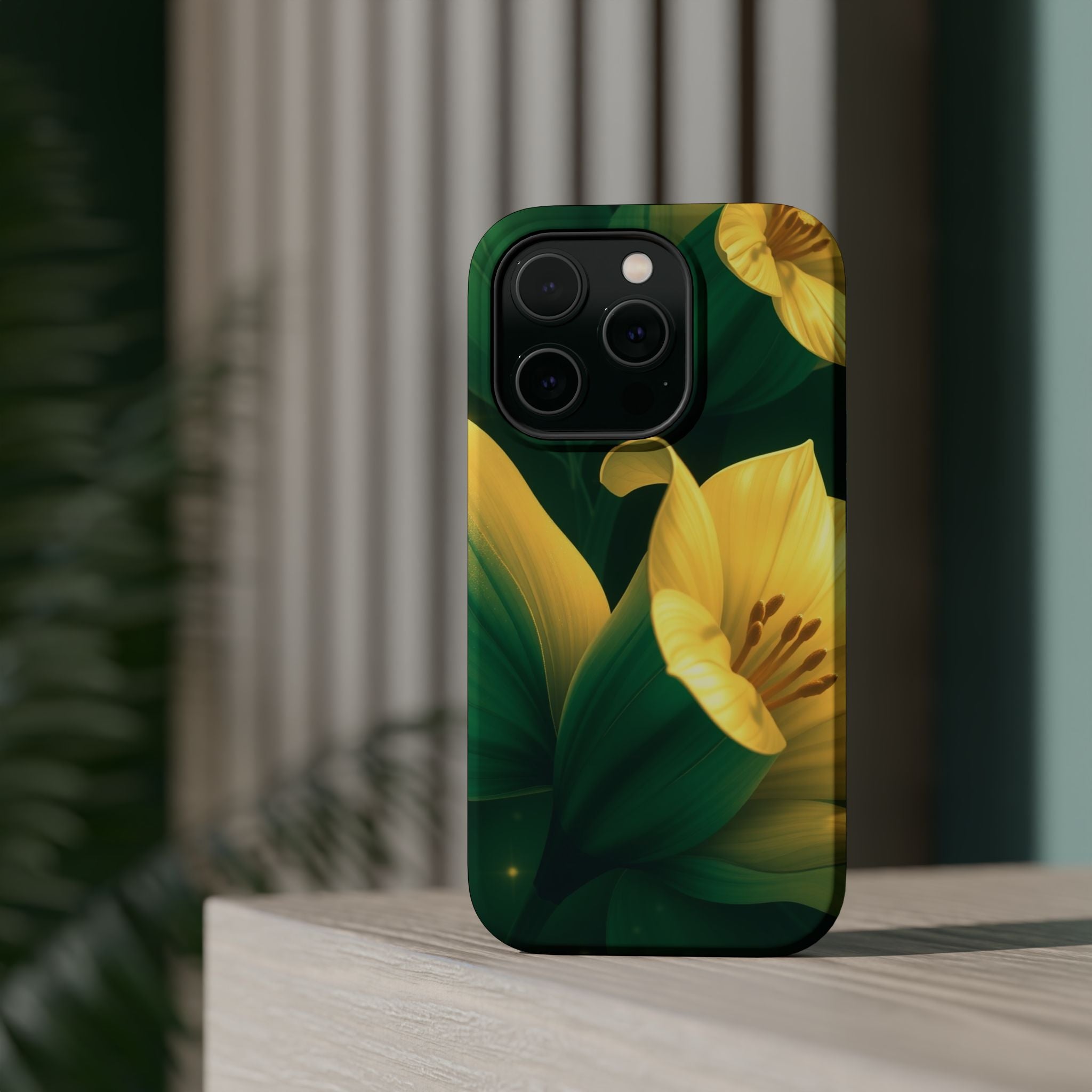 iPhone Night Bloomer Gold Foil Luxury Slim Everyday Designer Case · iPhone Case