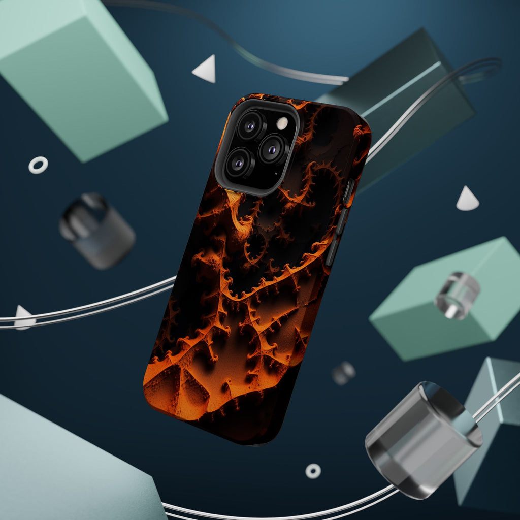 iPhone Radiant Fractal Zoom Design Bold Modern Everyday Snap Case · iPhone Case