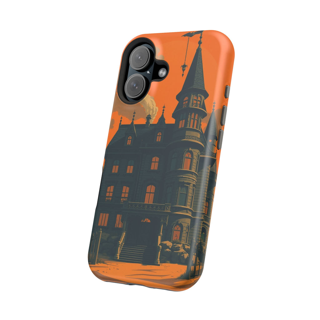 iPhone Vibrant Haunted Mansion Design Slim Everyday Designer Case · iPhone Case